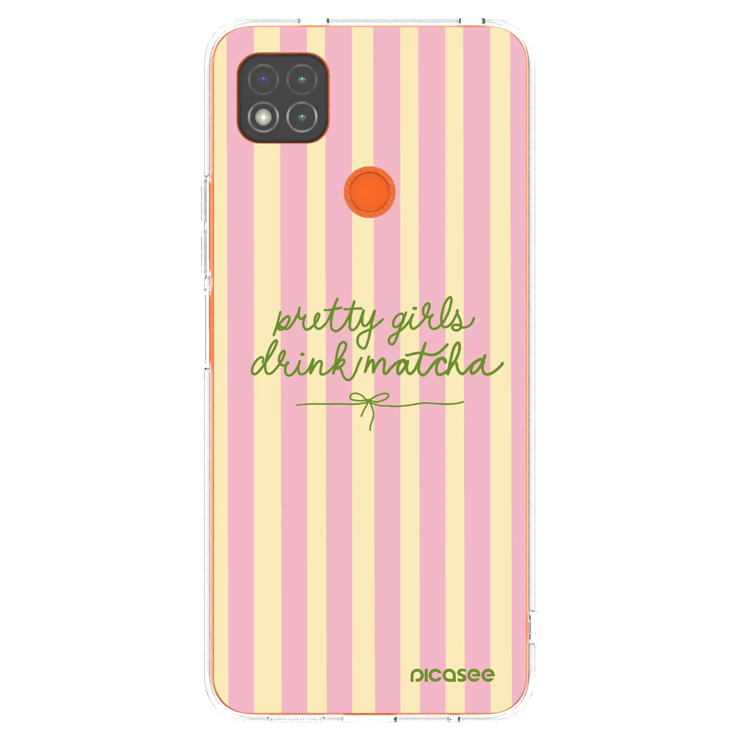 Picasee silikonski prozorni ovitek za Xiaomi Redmi 9C - Pretty matcha