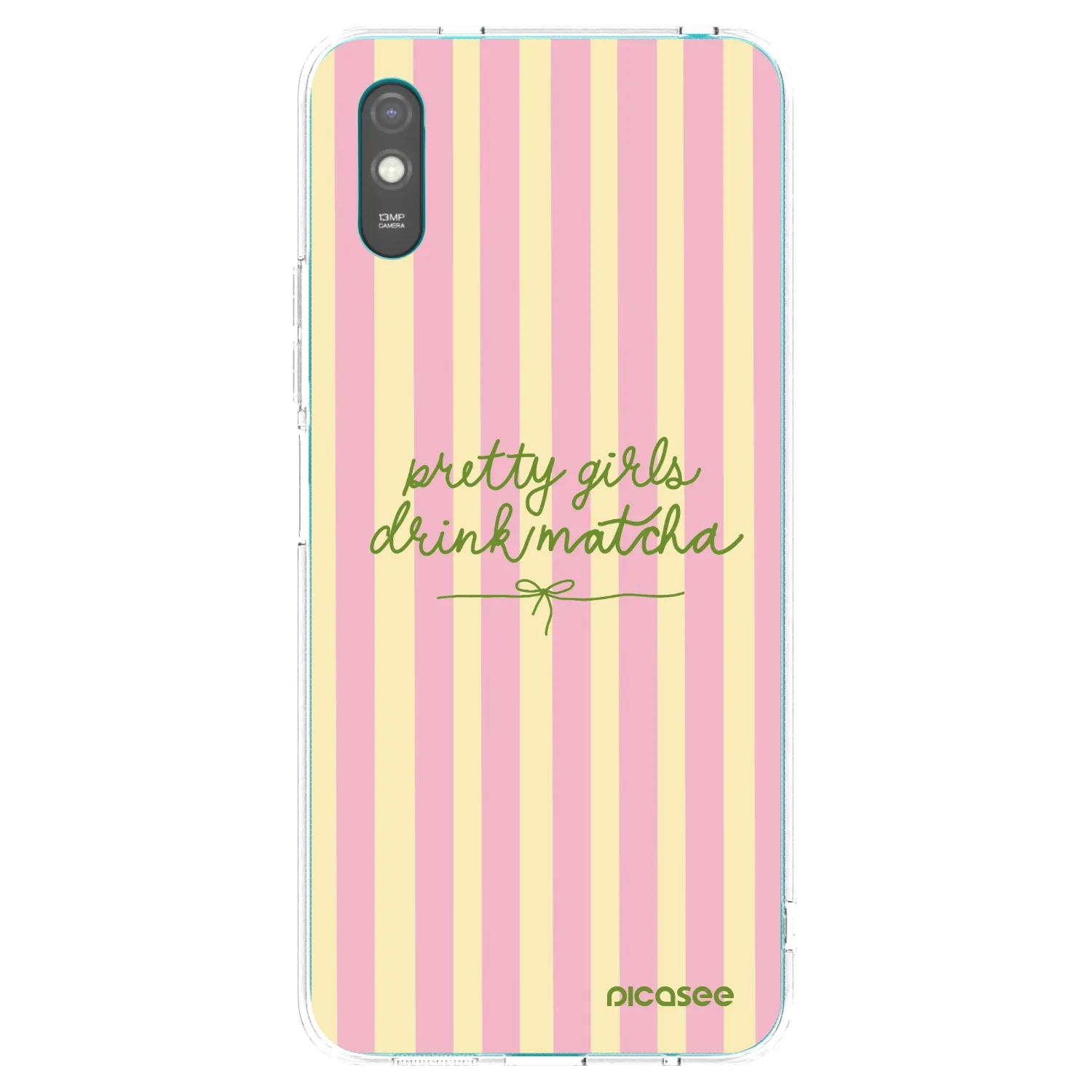 Picasee silikonski prozorni ovitek za Xiaomi Redmi 9A - Pretty matcha