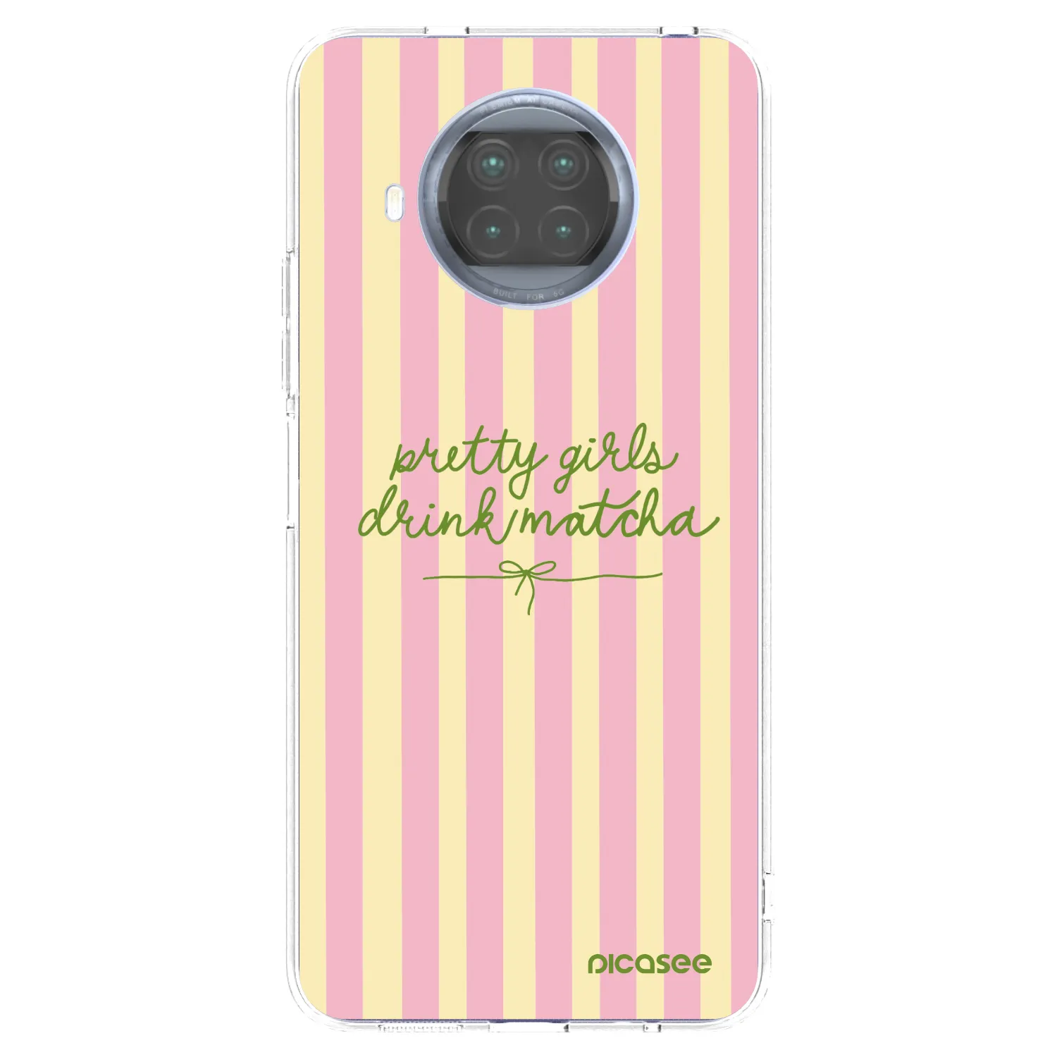 Picasee silikonski prozorni ovitek za Xiaomi Mi 10T Lite - Pretty matcha
