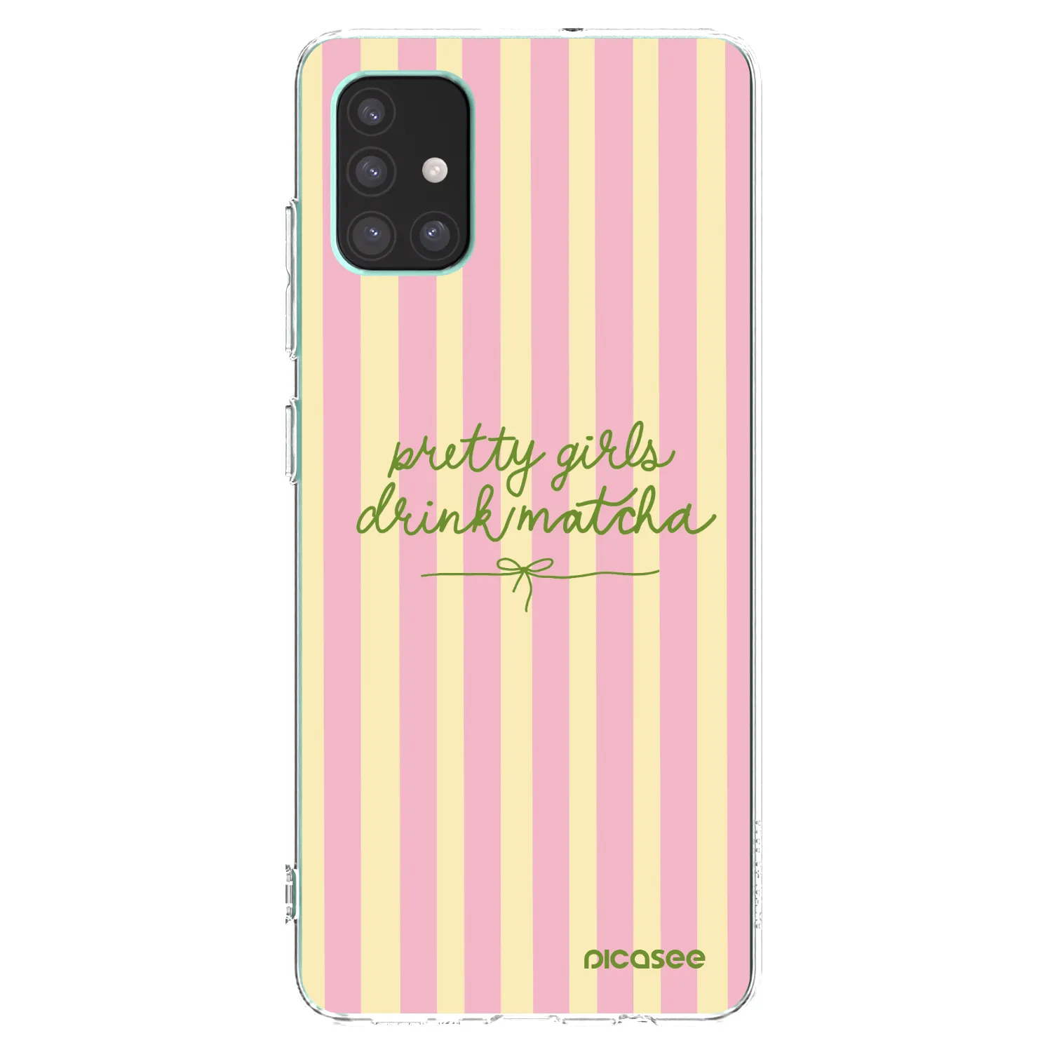 Picasee silikonski prozorni ovitek za Samsung Galaxy M51 M515F - Pretty matcha