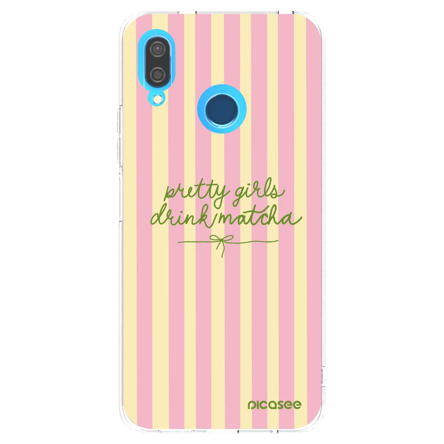 Picasee silikonski prozorni ovitek za Huawei P20 Lite - Pretty matcha