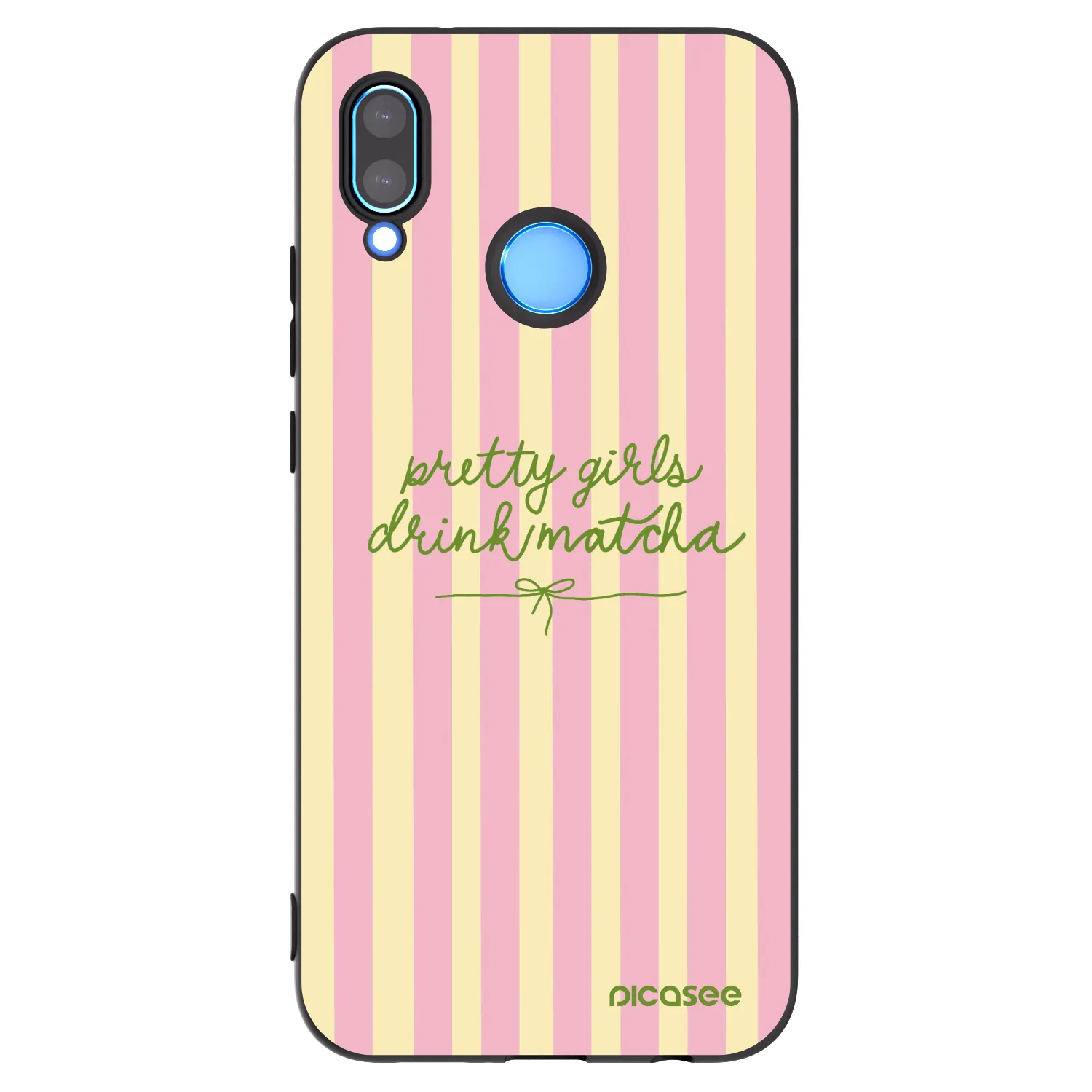 Picasee silikonski črni ovitek za Huawei P20 Lite - Pretty matcha
