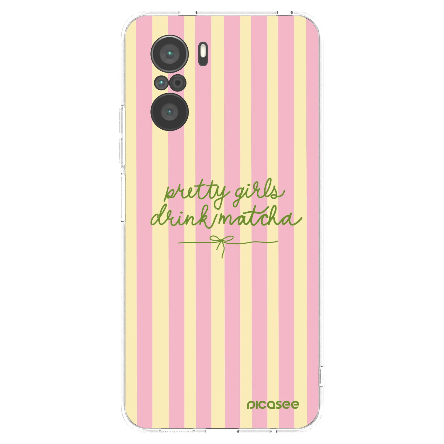 Picasee silikonski prozorni ovitek za Xiaomi Poco F3 - Pretty matcha