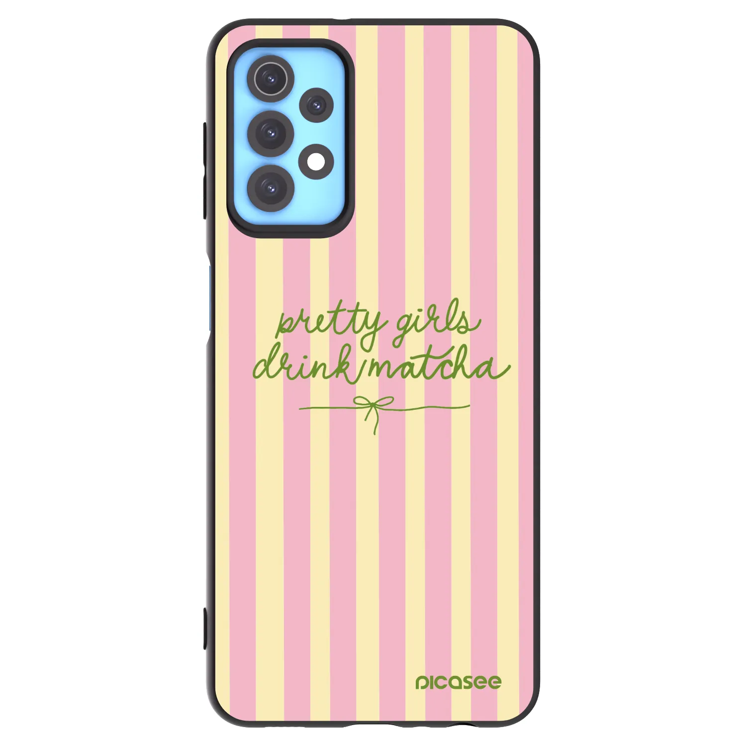 Picasee silikonski črni ovitek za Samsung Galaxy A32 4G SM-A325F - Pretty matcha