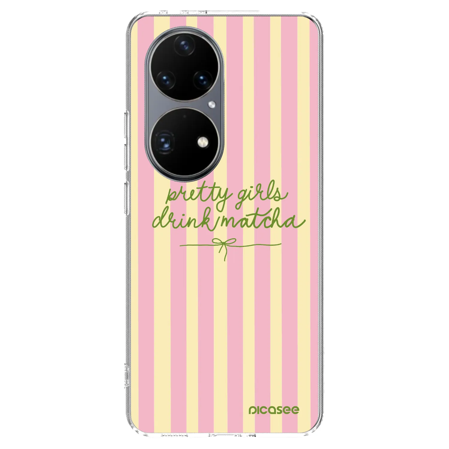 Picasee silikonski prozorni ovitek za Huawei P50 - Pretty matcha