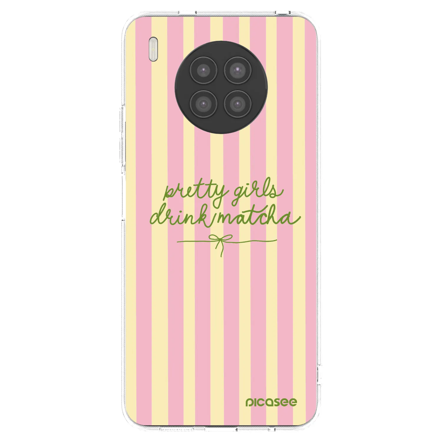 Picasee silikonski prozorni ovitek za Huawei Nova 8i - Pretty matcha