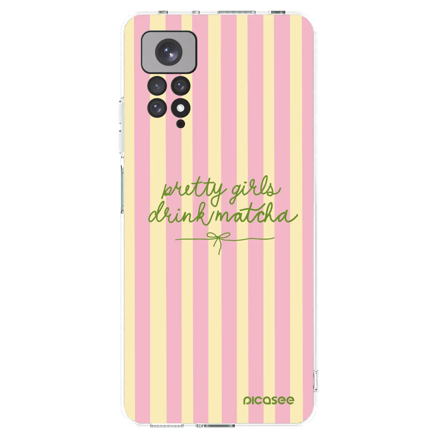 Picasee silikonski prozorni ovitek za Xiaomi Redmi Note 11S 4G - Pretty matcha