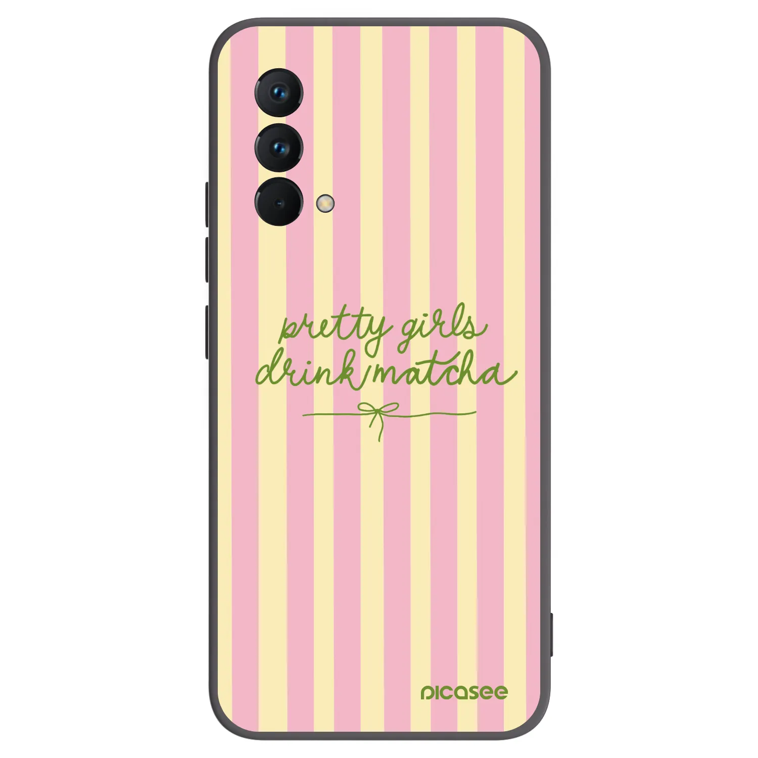 Picasee silikonski črni ovitek za Realme GT Master Edition 5G - Pretty matcha