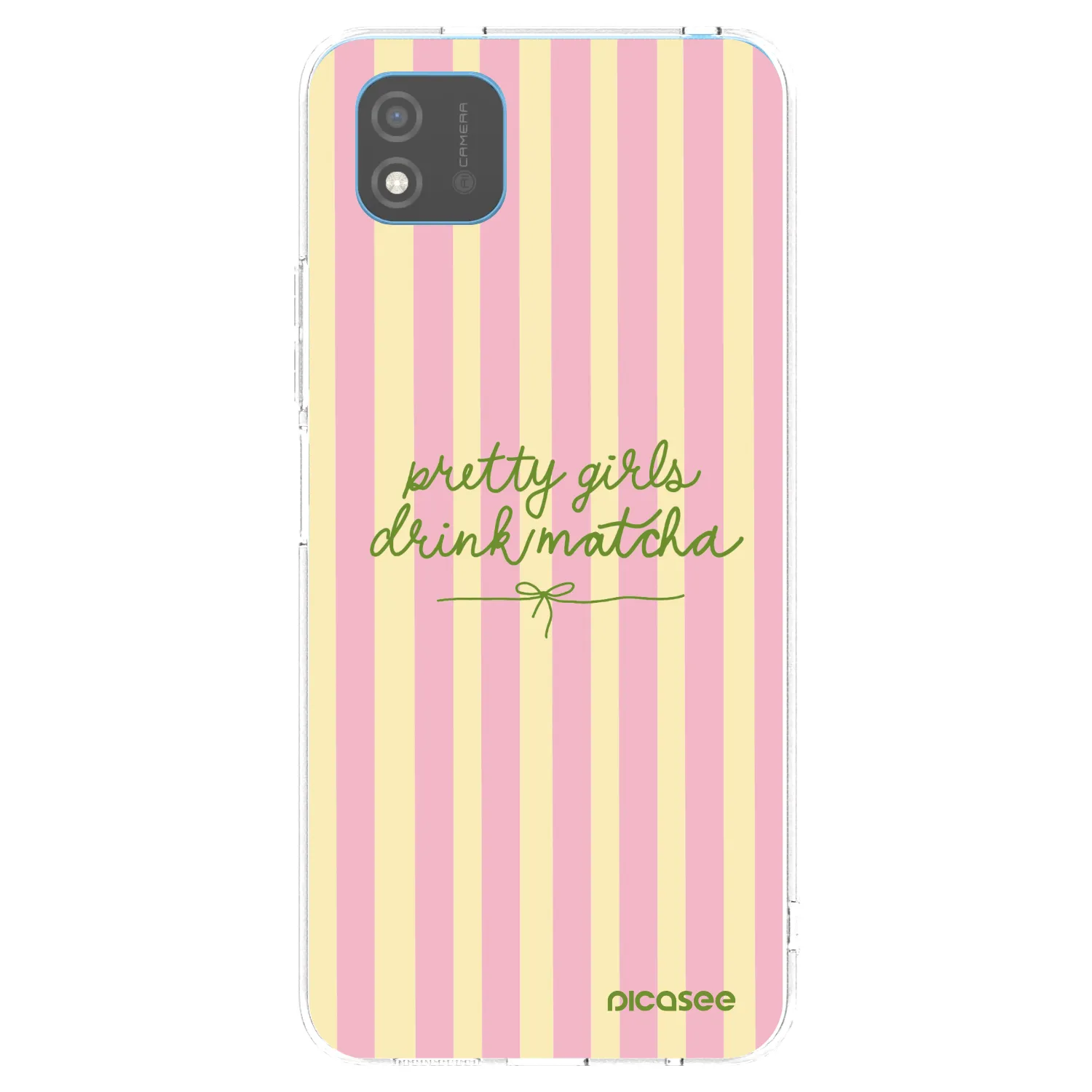 Picasee silikonski prozorni ovitek za Realme C11 (2021) - Pretty matcha