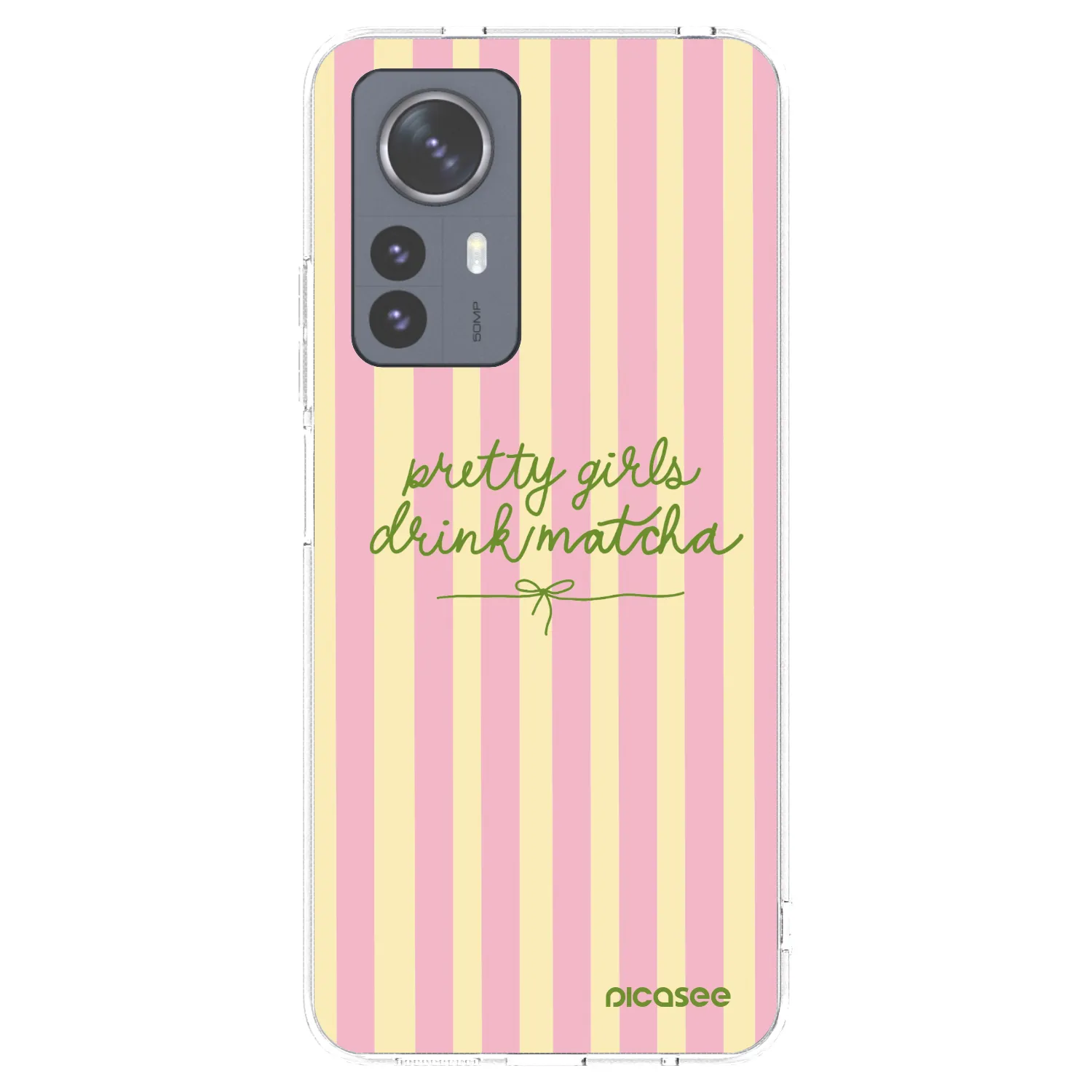 Picasee silikonski prozorni ovitek za Xiaomi 12 Pro - Pretty matcha