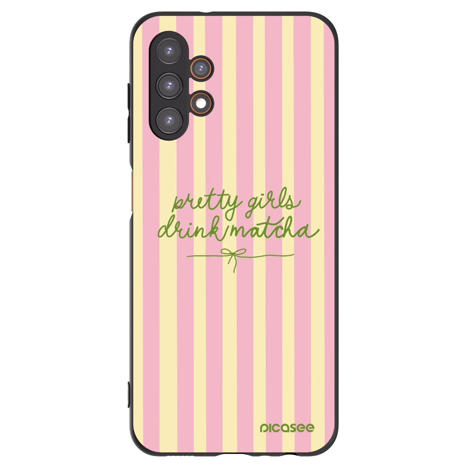 Picasee silikonski črni ovitek za Samsung Galaxy A13 4G A135 - Pretty matcha