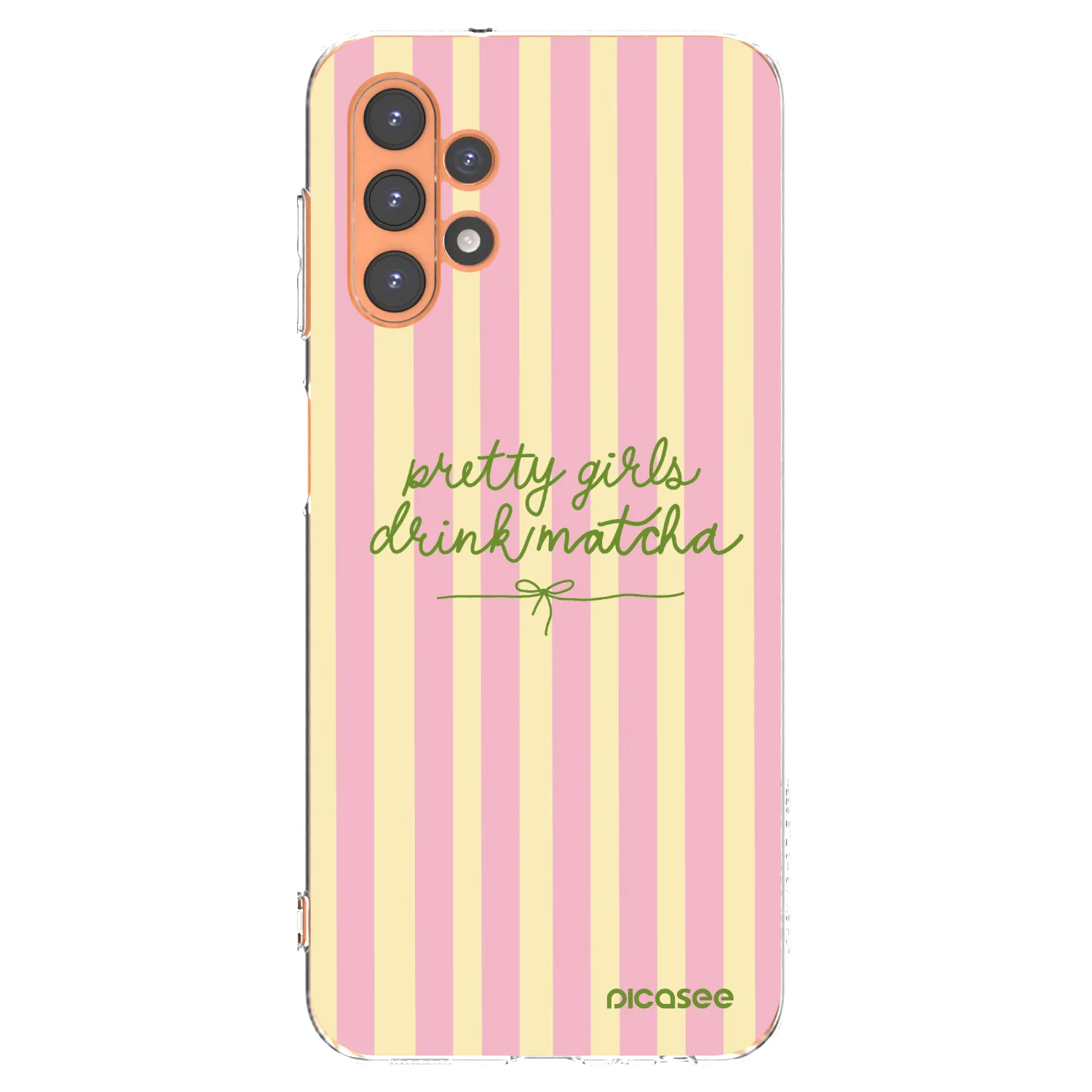 Picasee silikonski prozorni ovitek za Samsung Galaxy A13 4G A135 - Pretty matcha