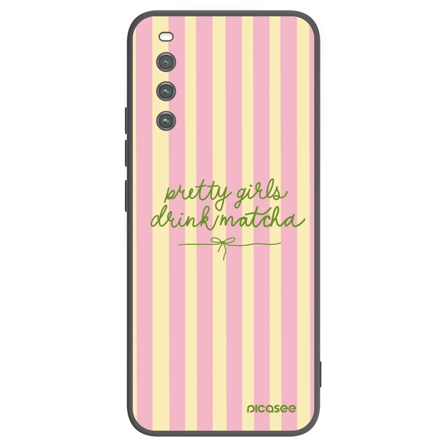 Picasee silikonski črni ovitek za Sony Xperia 10 IV 5G - Pretty matcha