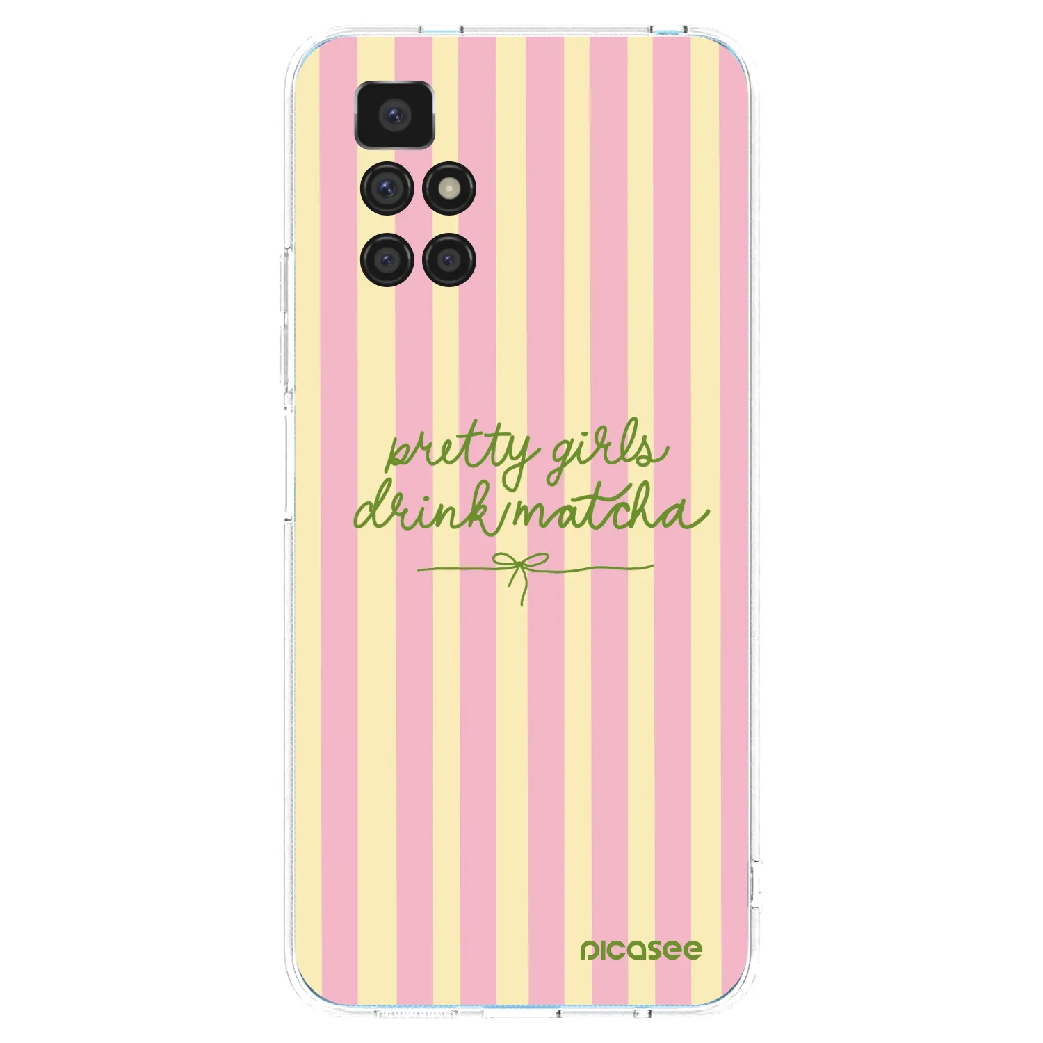 Picasee silikonski prozorni ovitek za Xiaomi Redmi 10 (2022) - Pretty matcha