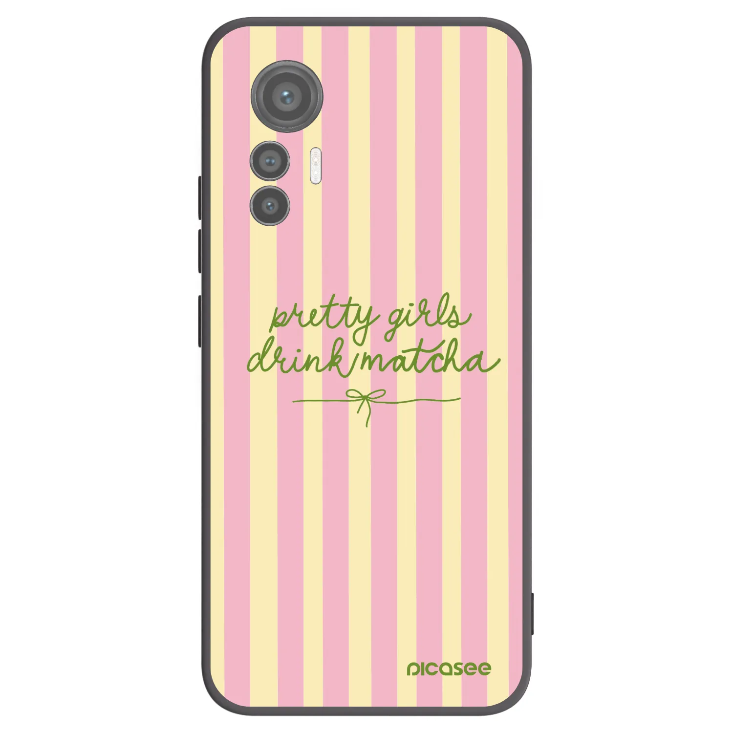 Picasee silikonski črni ovitek za Xiaomi 12 Lite - Pretty matcha
