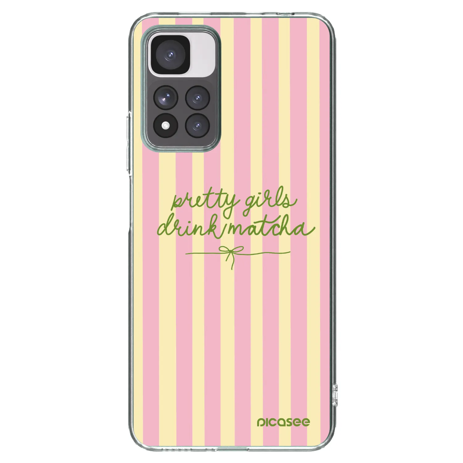 Picasee silikonski prozorni ovitek za Xiaomi Redmi Note 11 Pro+ 5G - Pretty matcha