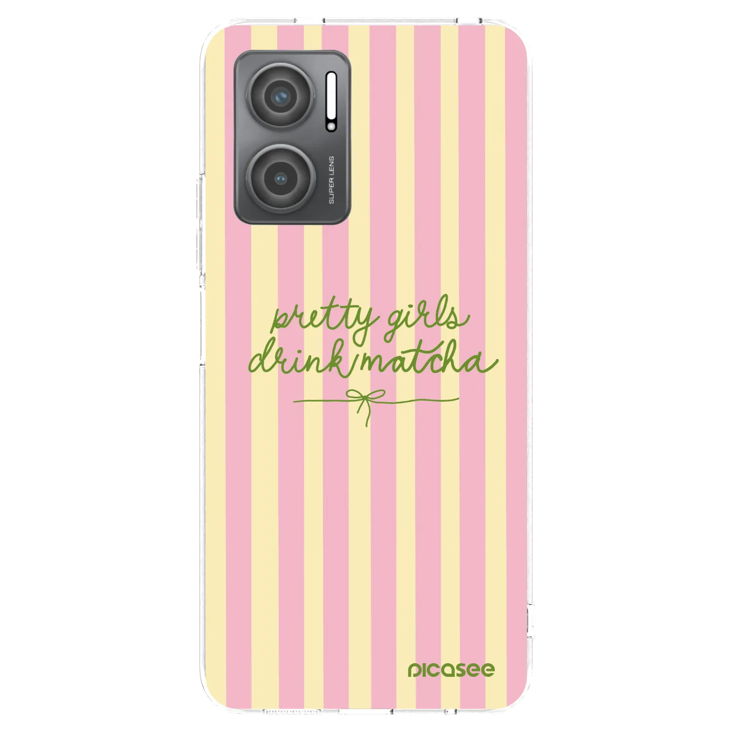 Picasee silikonski prozorni ovitek za Xiaomi Redmi 10 5G - Pretty matcha