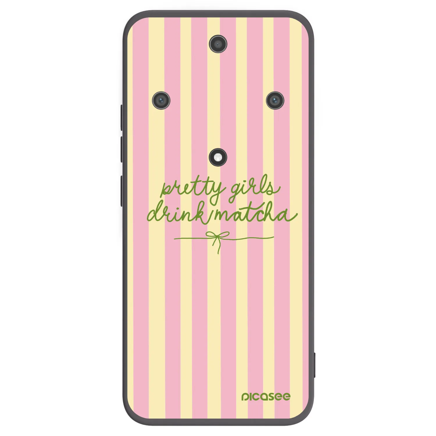 Picasee silikonski črni ovitek za Honor Magic5 Lite 5G - Pretty matcha