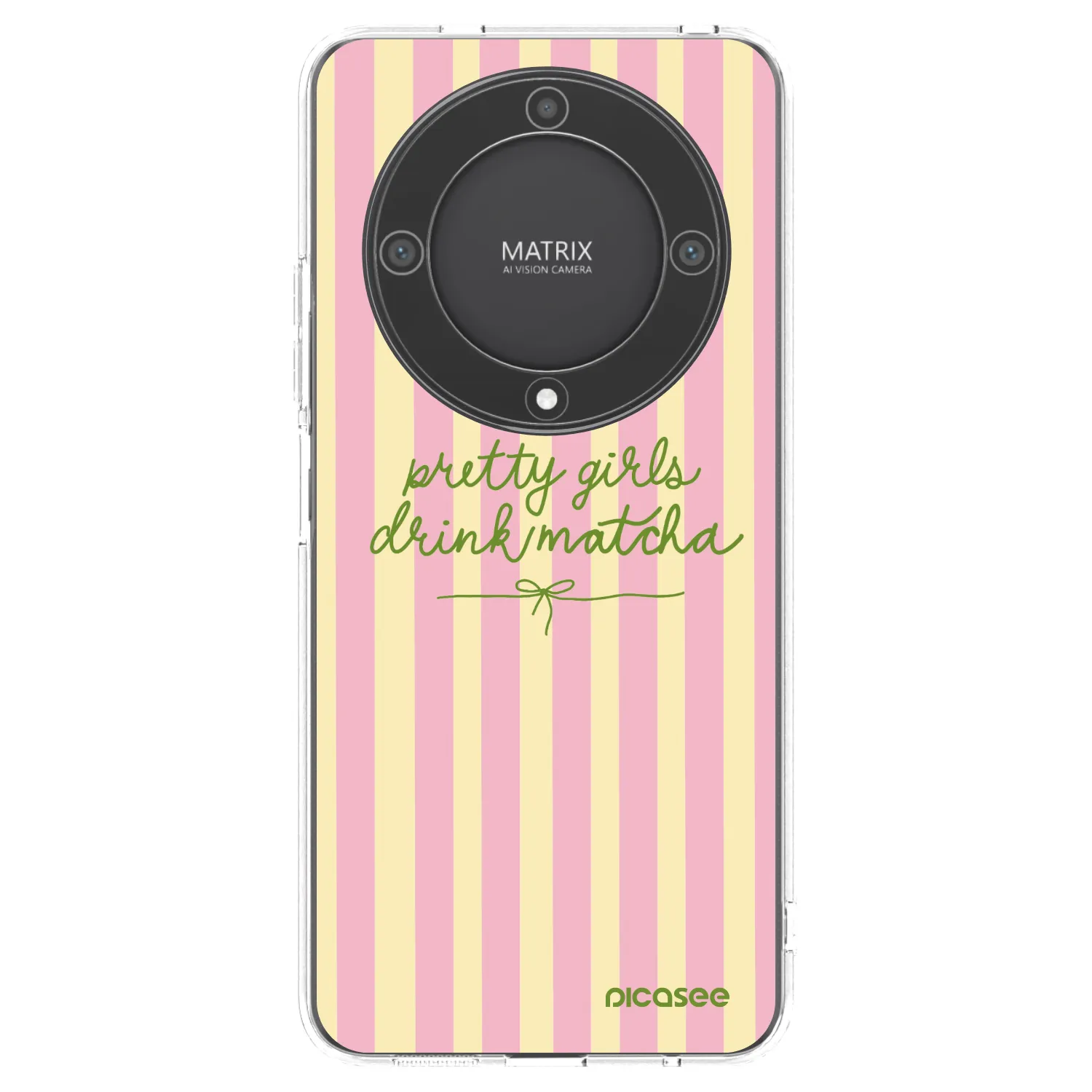 Picasee silikonski prozorni ovitek za Honor Magic5 Lite 5G - Pretty matcha