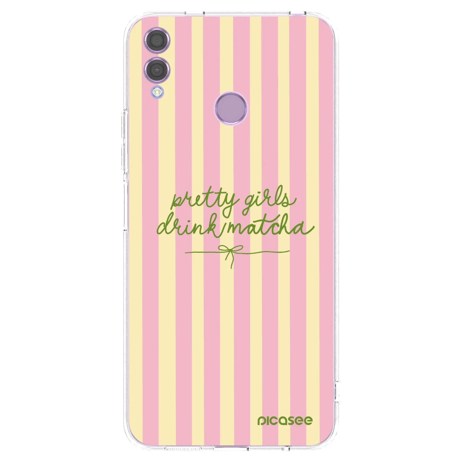Picasee silikonski prozorni ovitek za Honor 8X - Pretty matcha