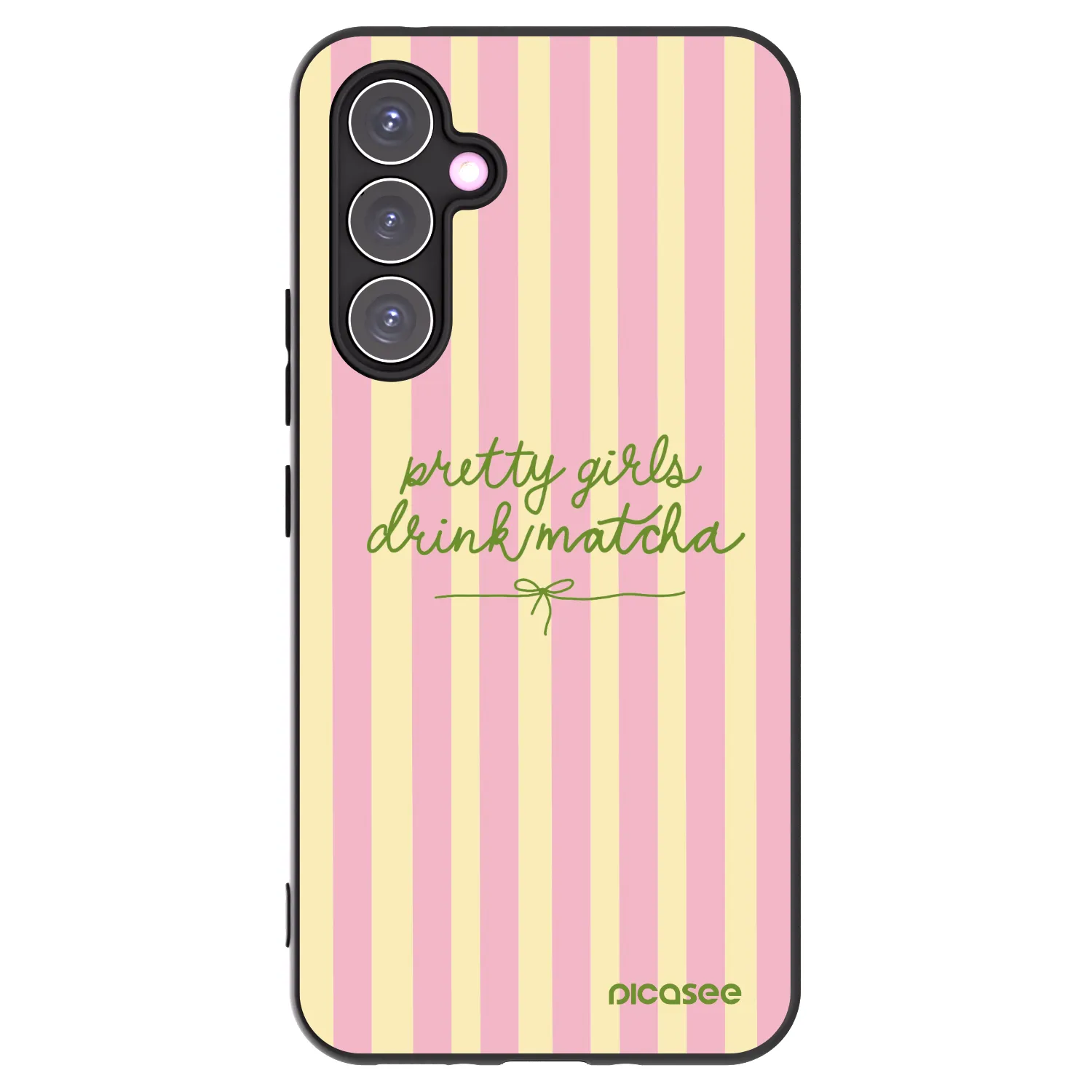 Picasee silikonski črni ovitek za Samsung Galaxy A54 5G A546B - Pretty matcha