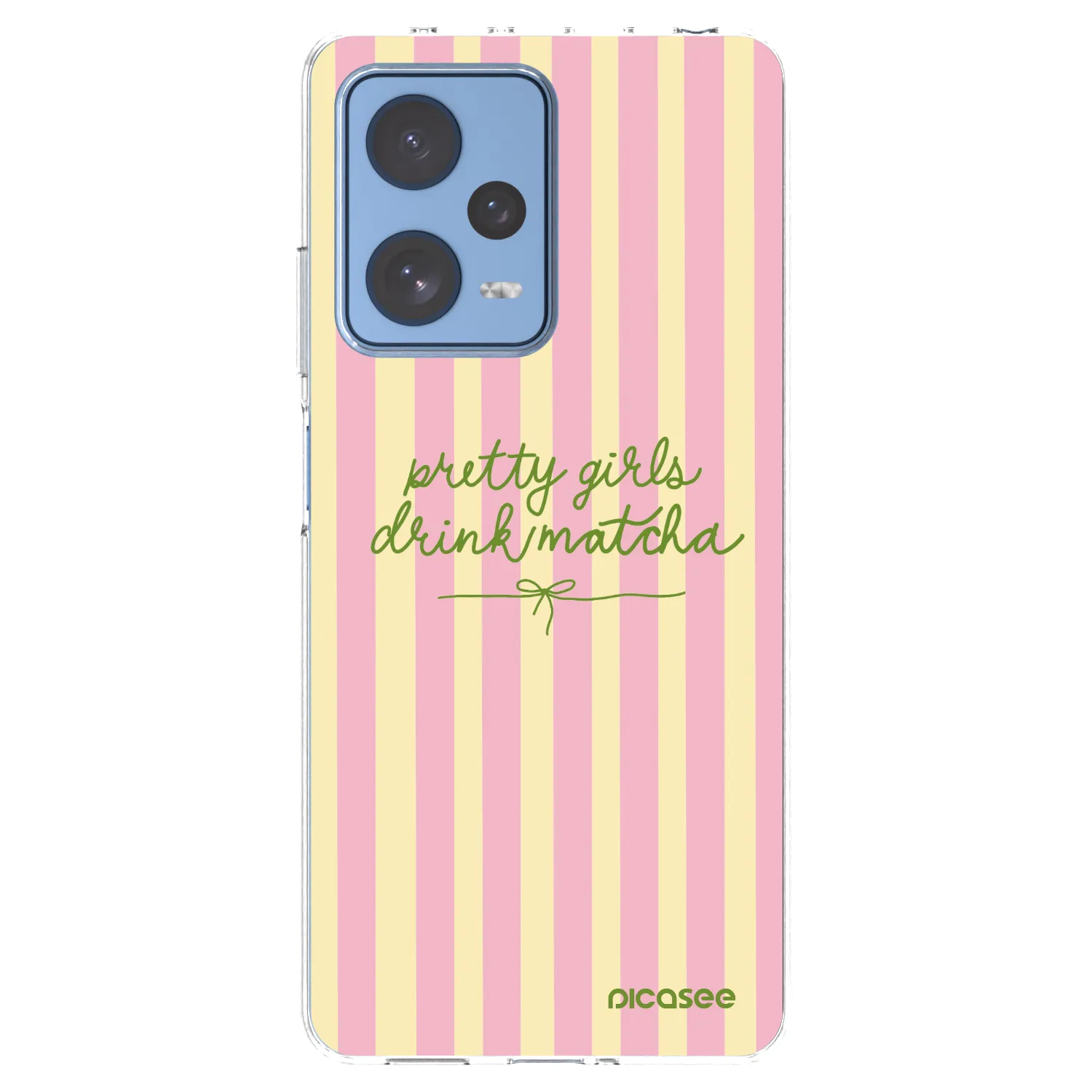 Picasee silikonski prozorni ovitek za Xiaomi Redmi Note 12 Pro 5G - Pretty matcha