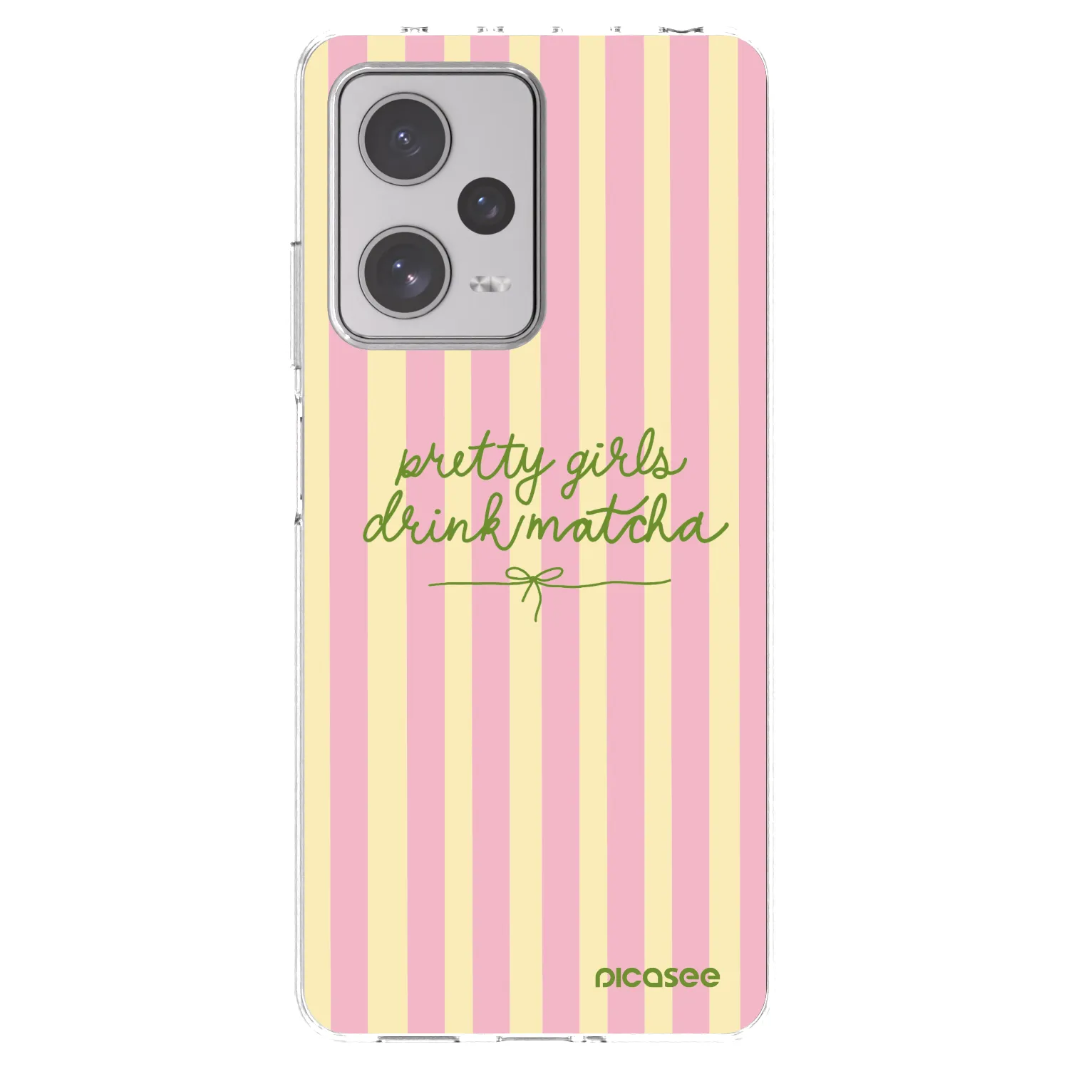 Picasee silikonski prozorni ovitek za Xiaomi Redmi Note 12 Pro+ 5G - Pretty matcha