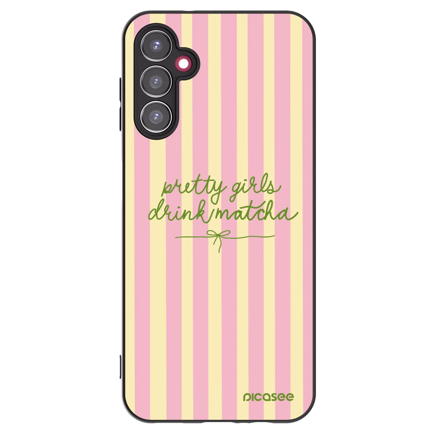 Picasee silikonski črni ovitek za Samsung Galaxy A14 4G A145R - Pretty matcha