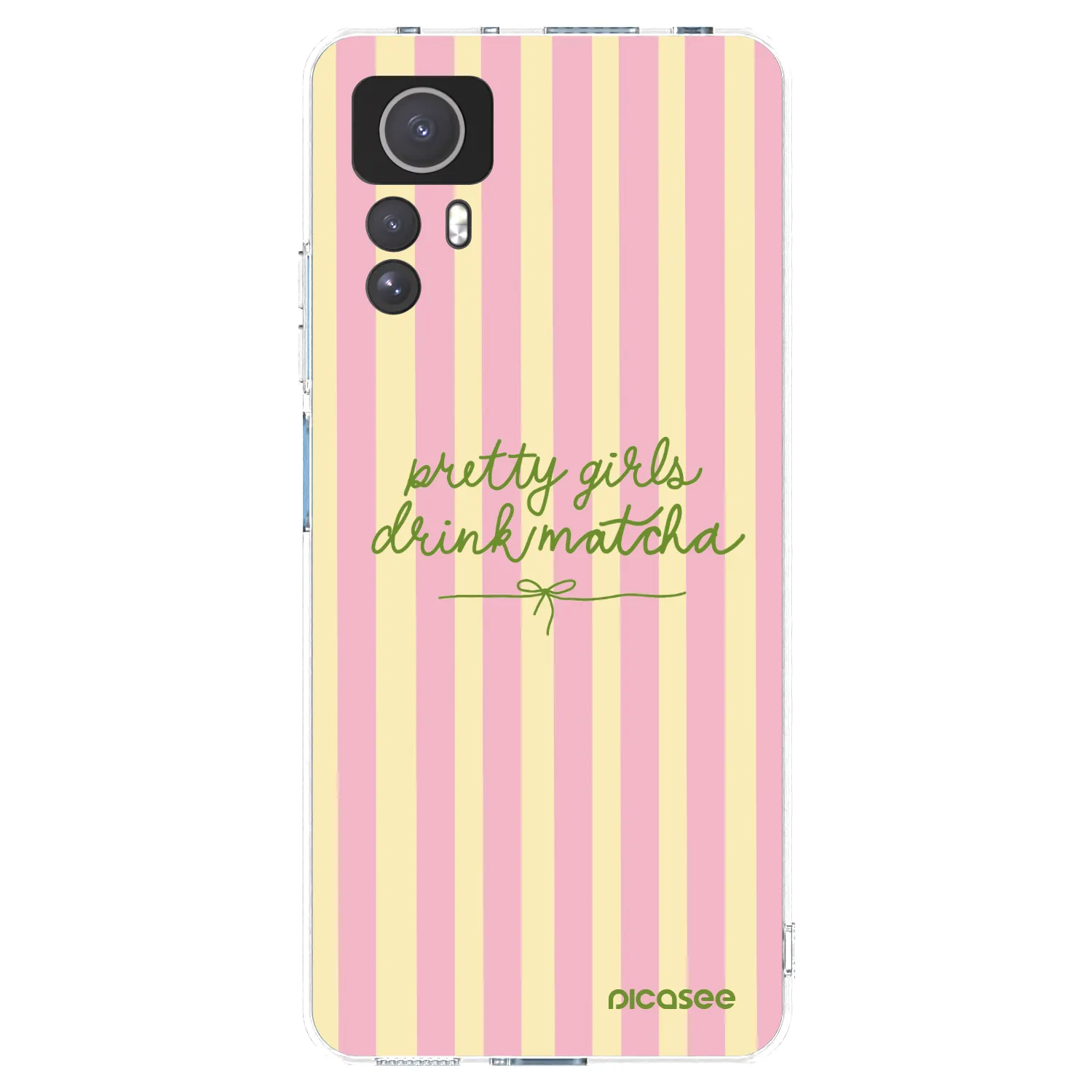 Picasee silikonski prozorni ovitek za Xiaomi Redmi Note 12S - Pretty matcha