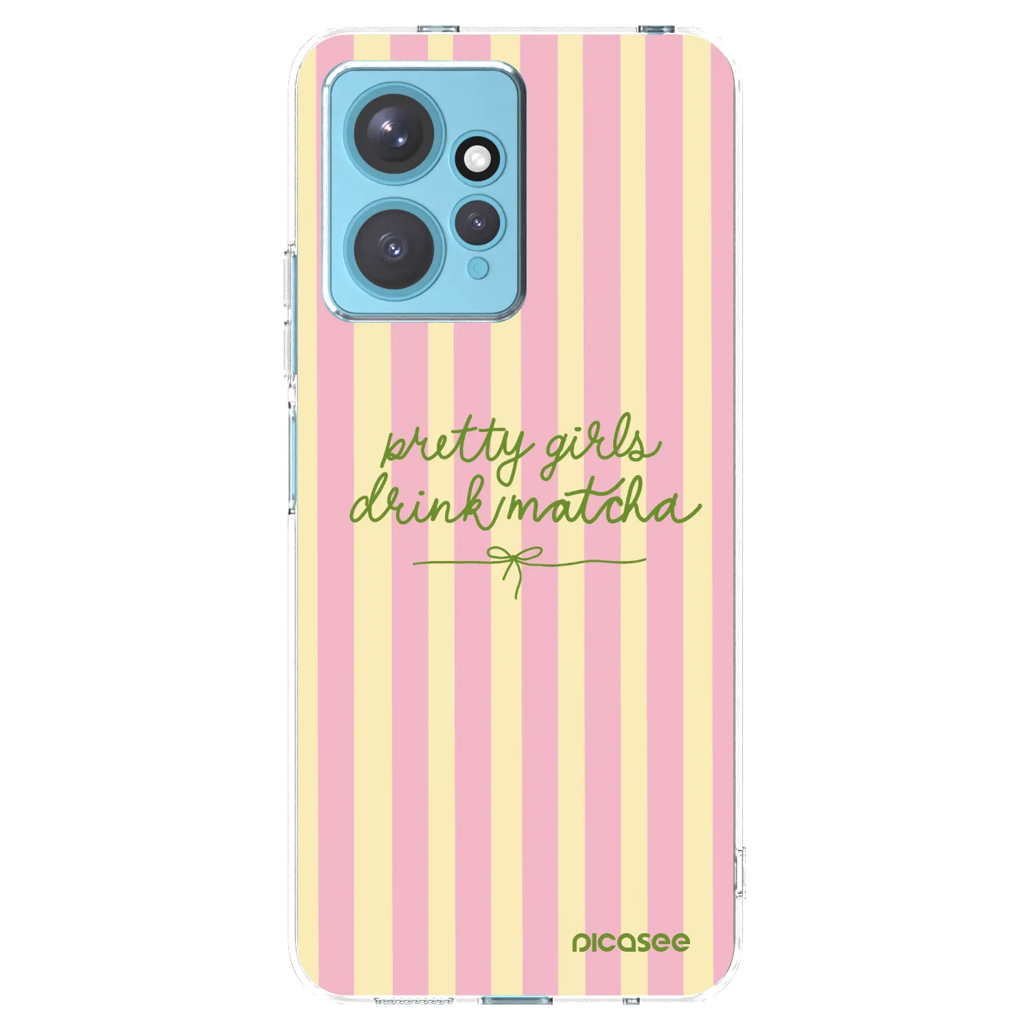 Picasee silikonski prozorni ovitek za Xiaomi Redmi Note 12 4G - Pretty matcha