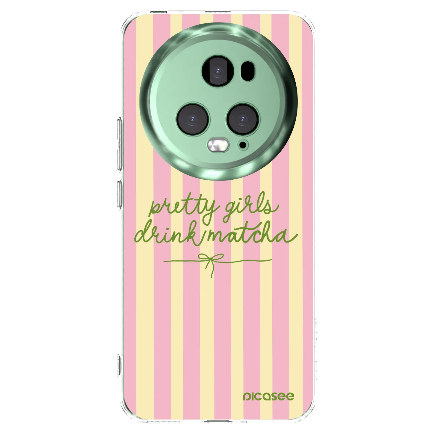 Picasee silikonski prozorni ovitek za Honor Magic5 Pro - Pretty matcha