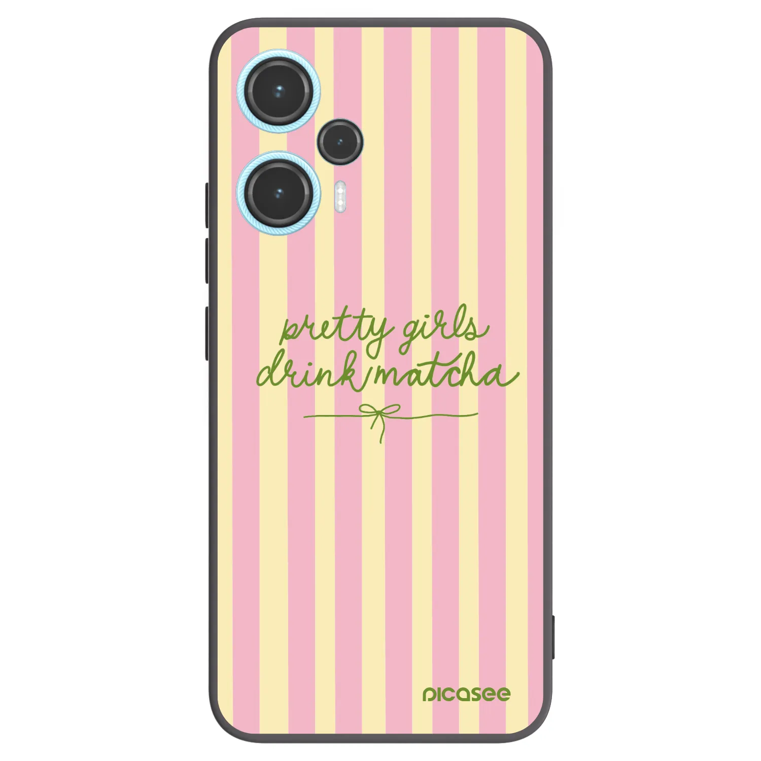 Picasee silikonski črni ovitek za Xiaomi Poco F5 - Pretty matcha