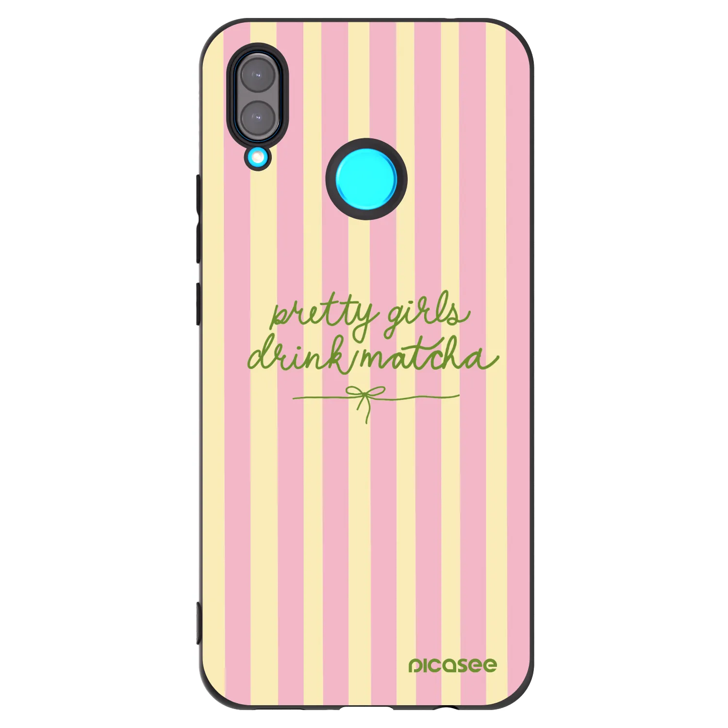 Picasee silikonski črni ovitek za Huawei Nova 3i - Pretty matcha