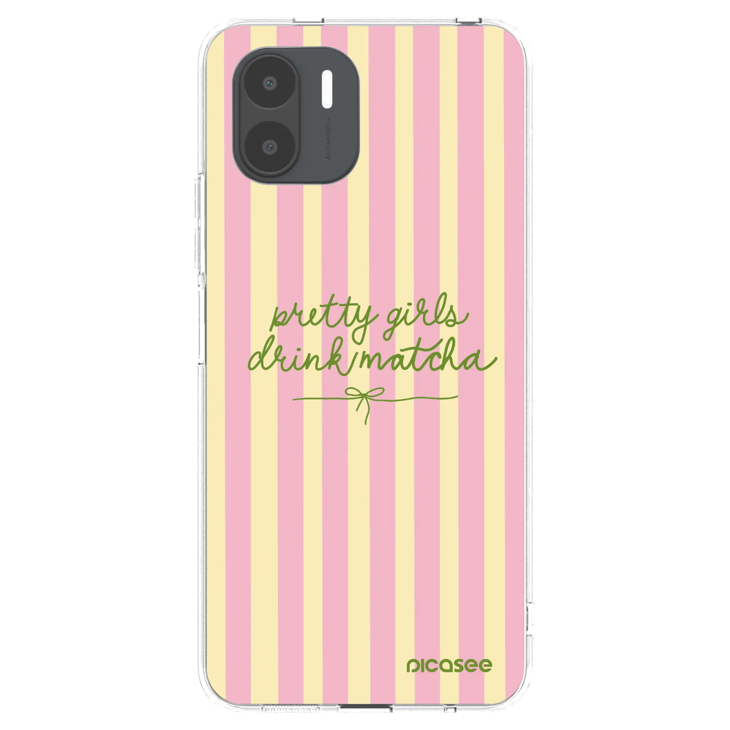 Picasee silikonski prozorni ovitek za Xiaomi Redmi A2 - Pretty matcha