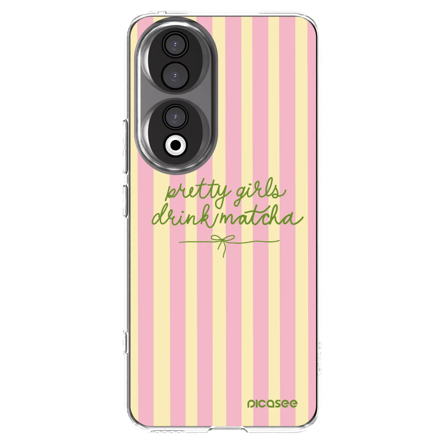 Picasee silikonski prozorni ovitek za Honor 90 5G - Pretty matcha