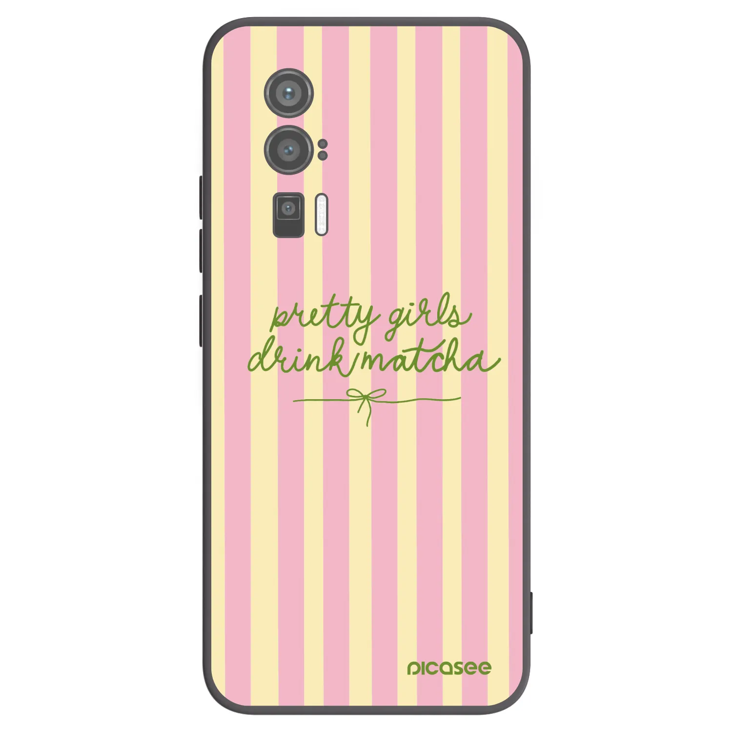 Picasee silikonski črni ovitek za Xiaomi Poco F5 Pro 5G - Pretty matcha