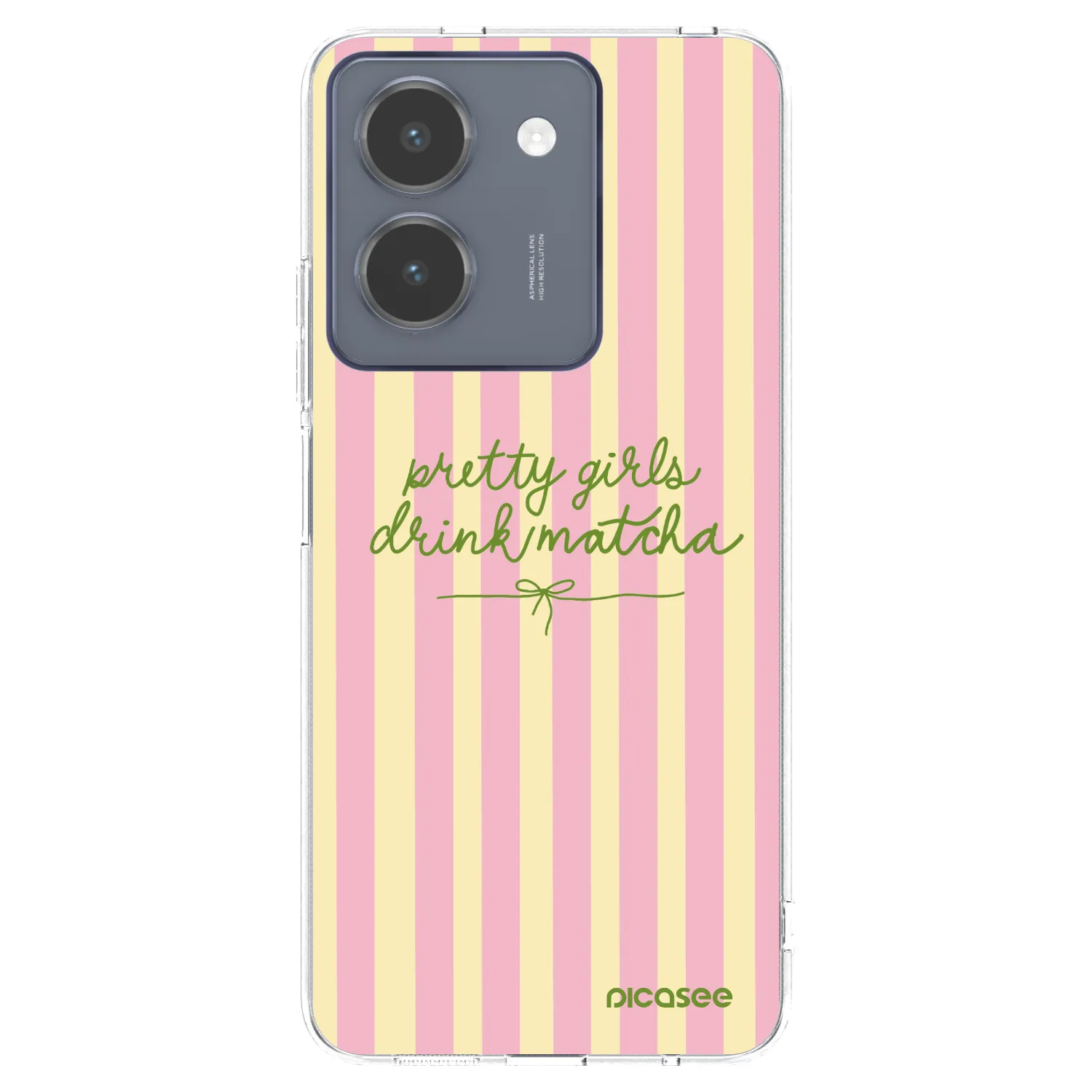 Picasee silikonski prozorni ovitek za Vivo Y36 4G - Pretty matcha