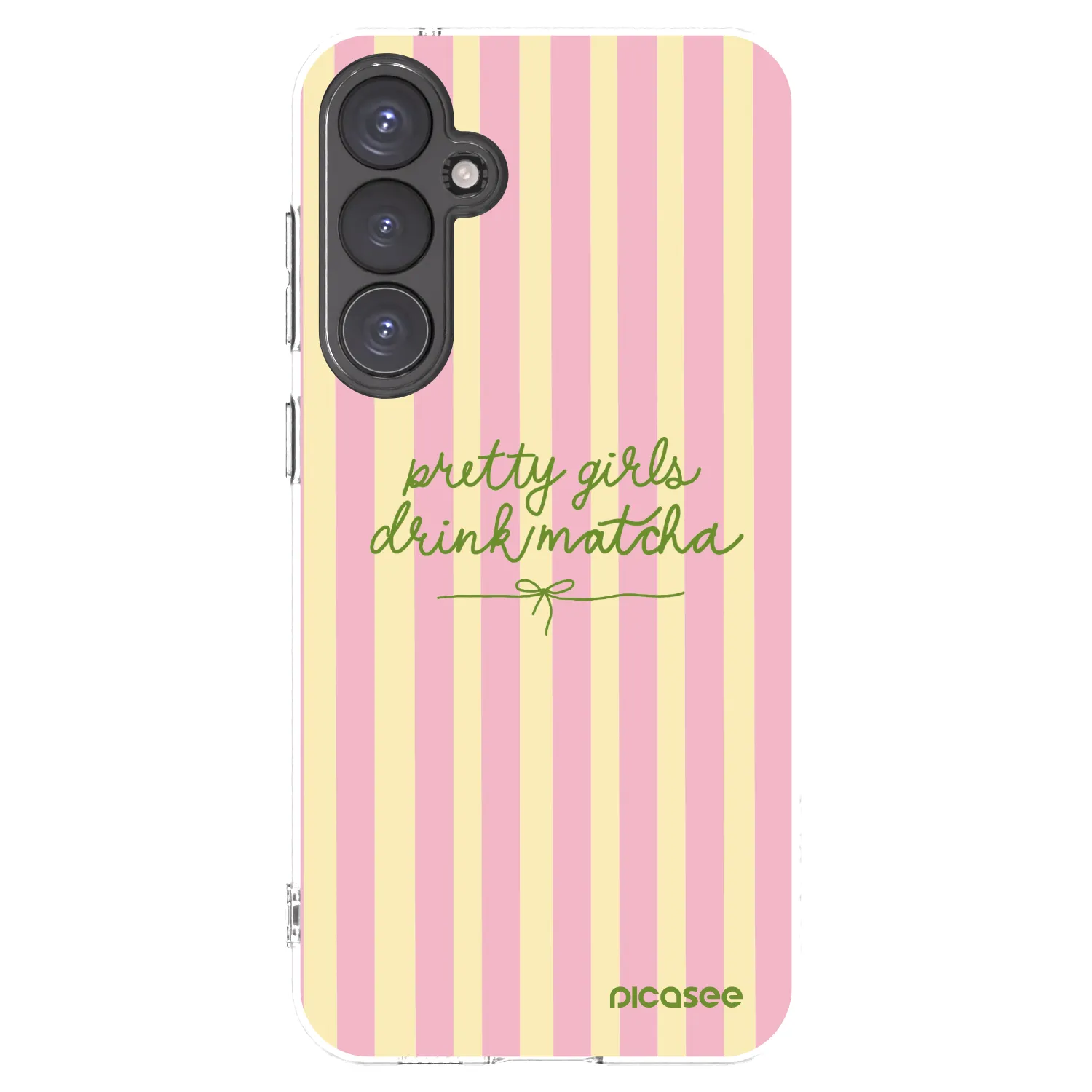 Picasee silikonski prozorni ovitek za Samsung Galaxy S23 FE S711B - Pretty matcha