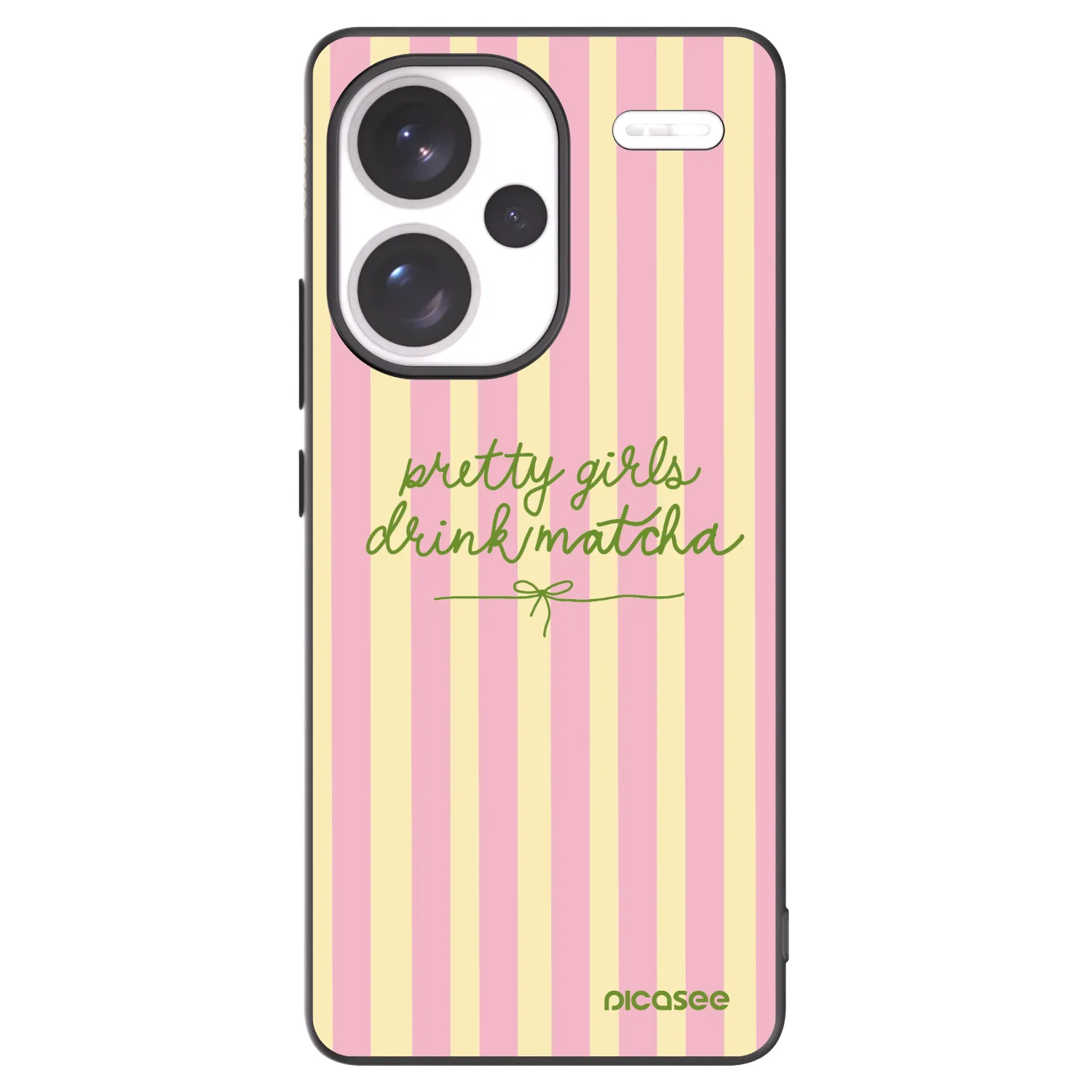 Picasee silikonski črni ovitek za Xiaomi Redmi Note 13 Pro+ 5G - Pretty matcha