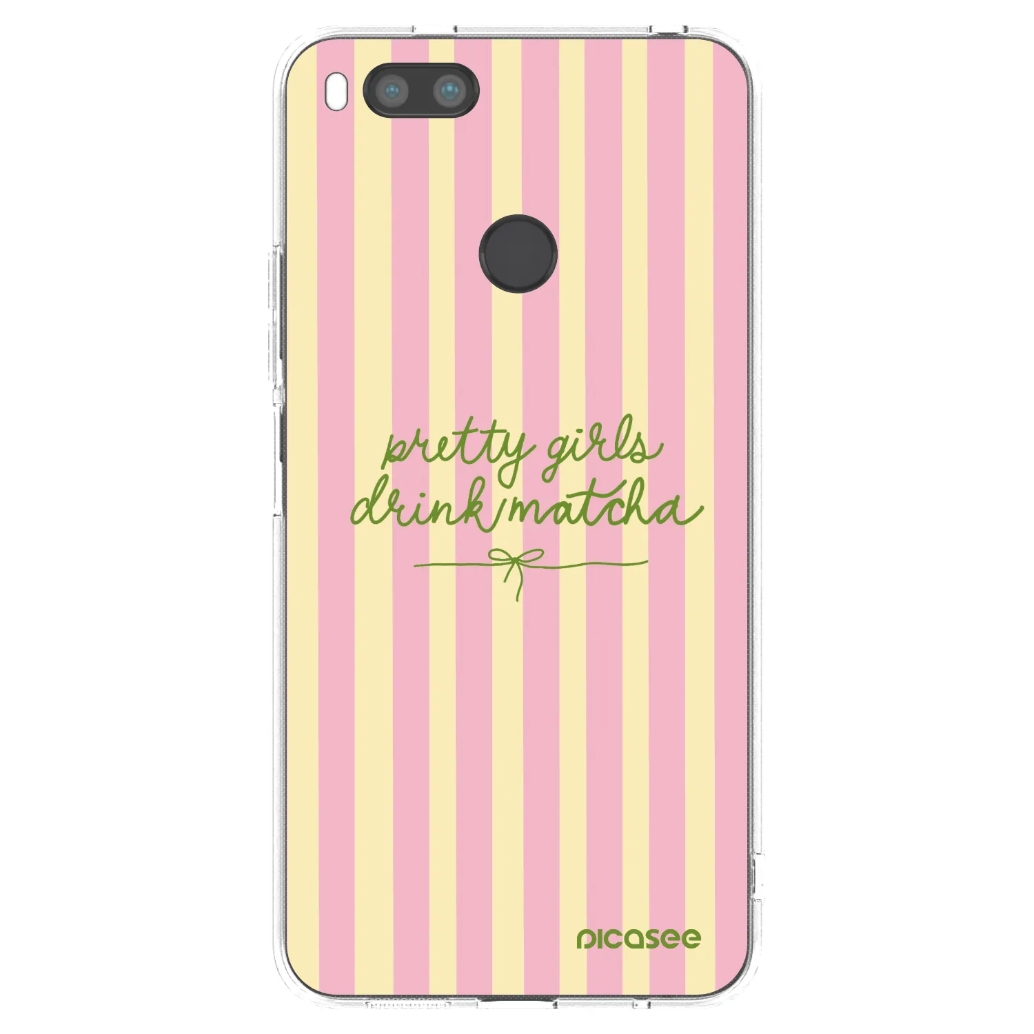 Picasee silikonski prozorni ovitek za Xiaomi Mi A1 Global - Pretty matcha