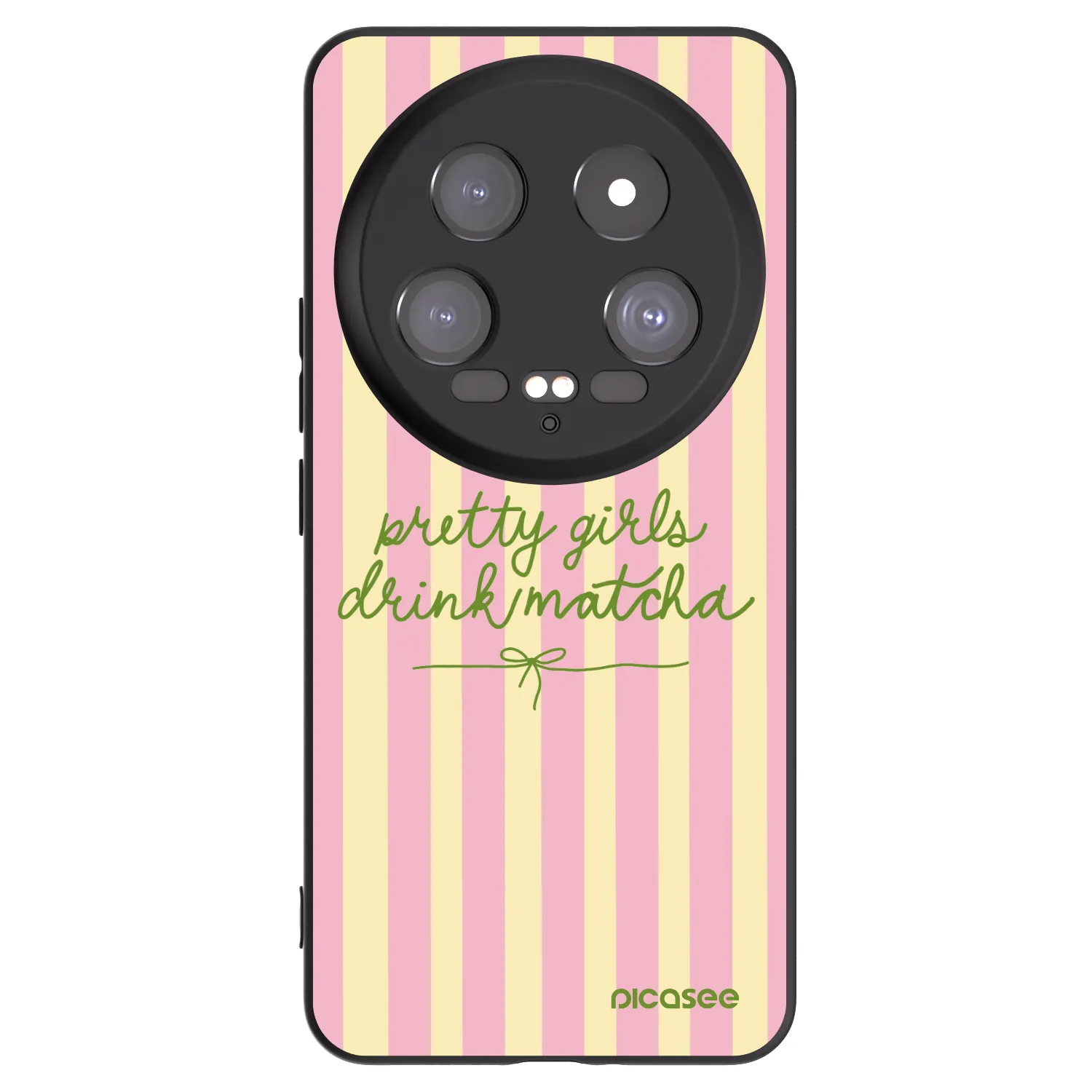 Picasee silikonski črni ovitek za Xiaomi 14 Ultra - Pretty matcha