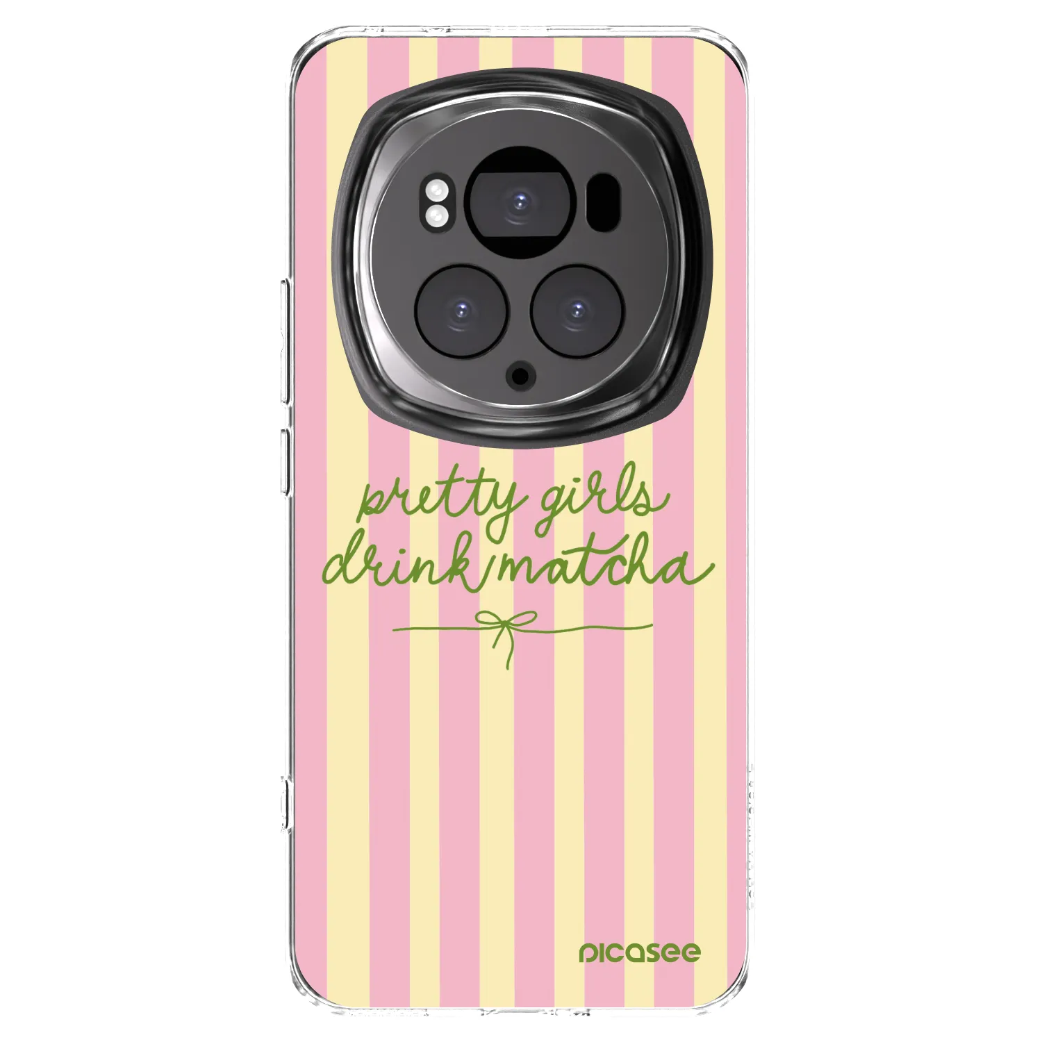 Picasee silikonski prozorni ovitek za Honor Magic6 Pro - Pretty matcha