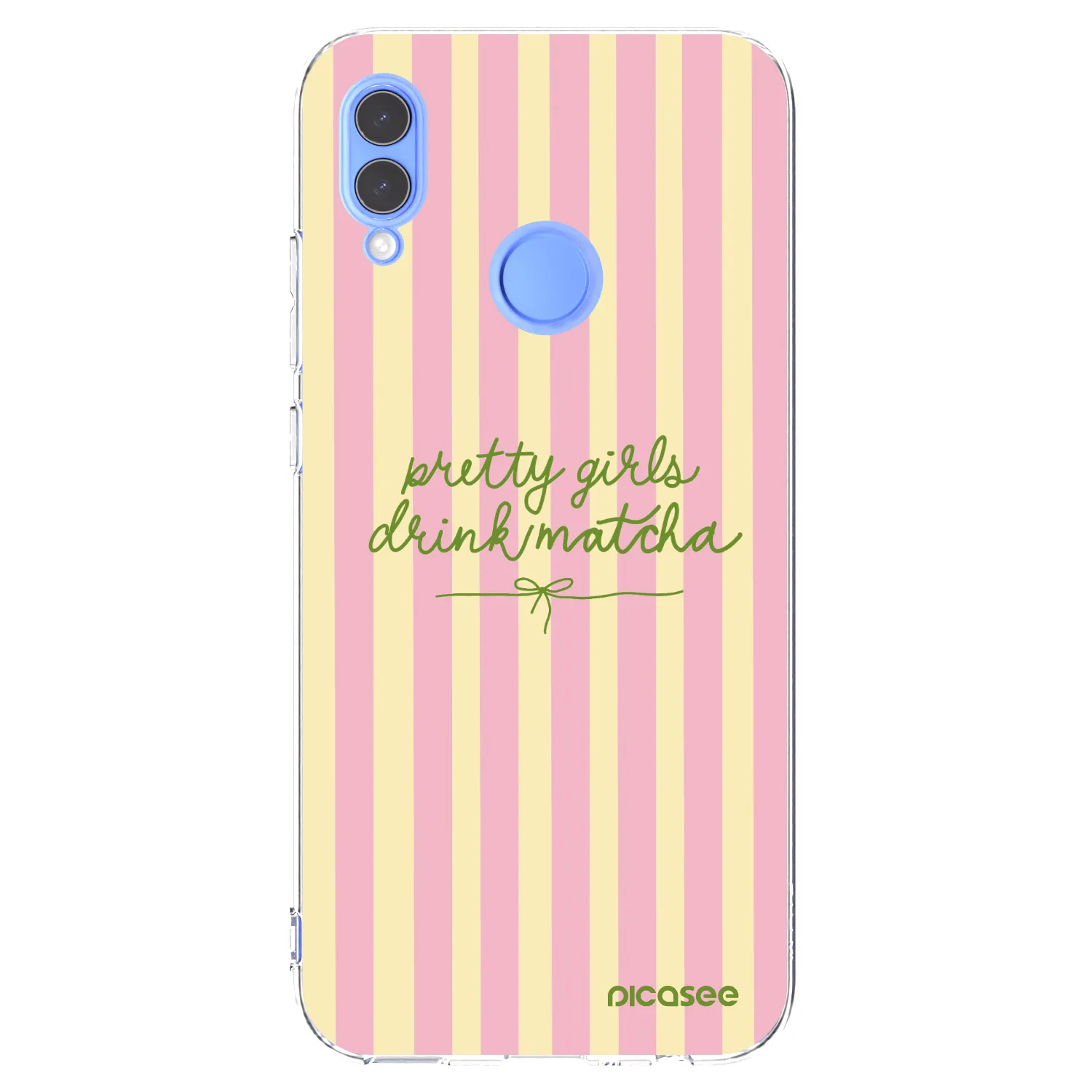 Picasee silikonski prozorni ovitek za Honor 10 Lite - Pretty matcha
