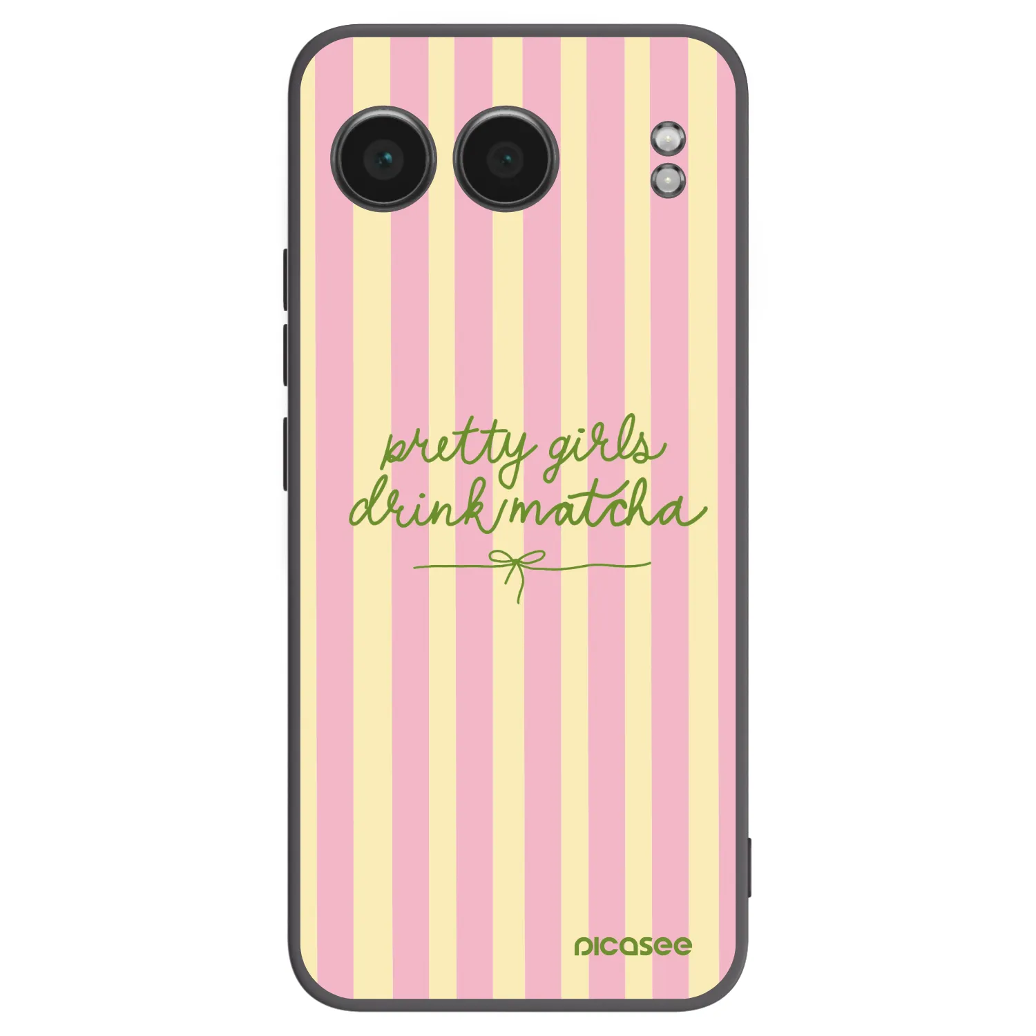 Picasee silikonski črni ovitek za OnePlus Nord 4 - Pretty matcha