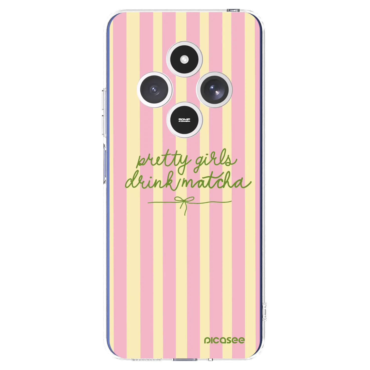 Picasee silikonski prozorni ovitek za Xiaomi Redmi 14C - Pretty matcha