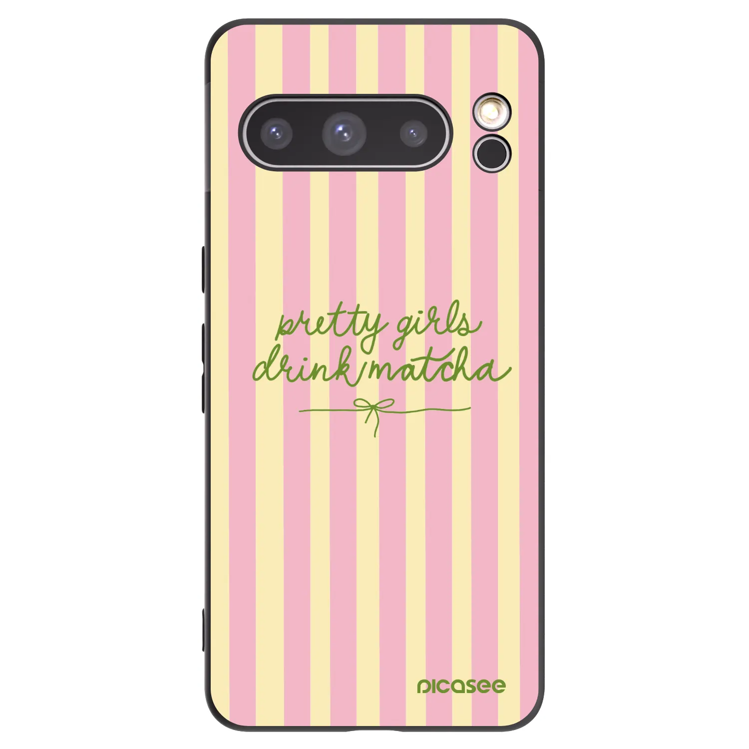 Picasee silikonski črni ovitek za Google Pixel 8 Pro - Pretty matcha