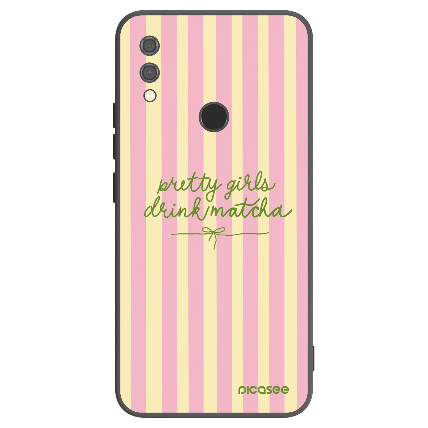 Picasee silikonski črni ovitek za Xiaomi Redmi Note 7 - Pretty matcha