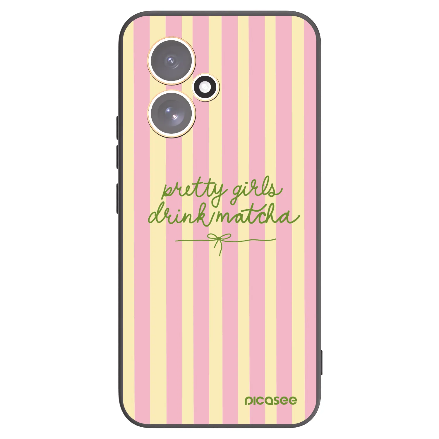 Picasee silikonski črni ovitek za Honor 400 5G - Pretty matcha