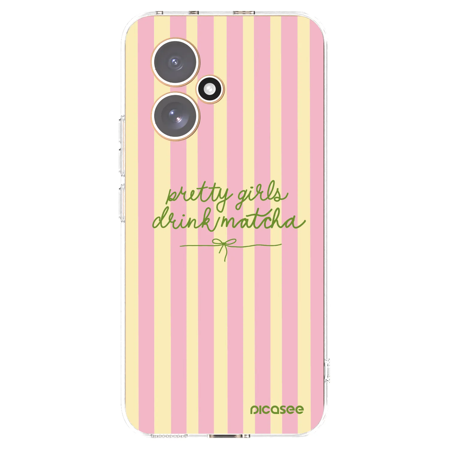 Picasee silikonski prozorni ovitek za Honor 400 5G - Pretty matcha