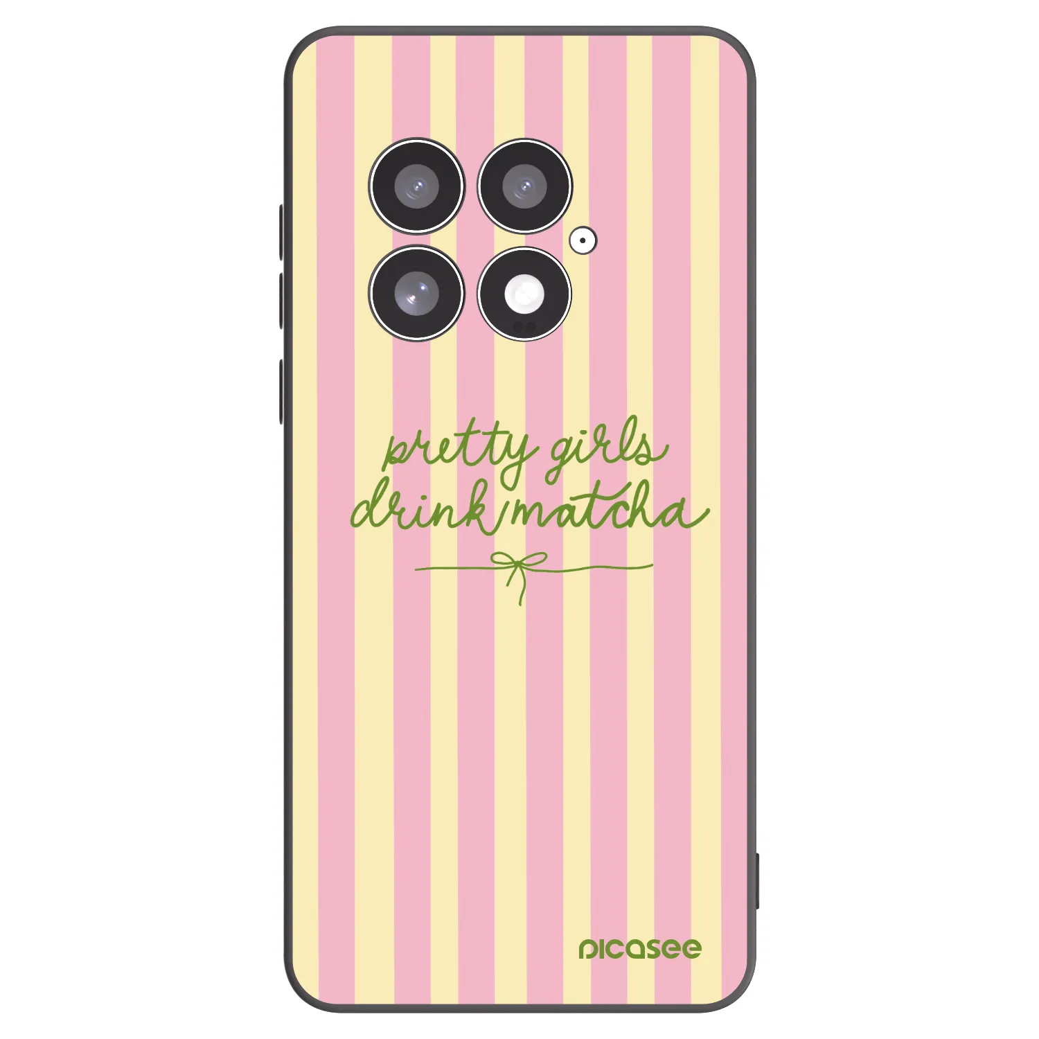 Picasee silikonski črni ovitek za OnePlus 13 5G - Pretty matcha
